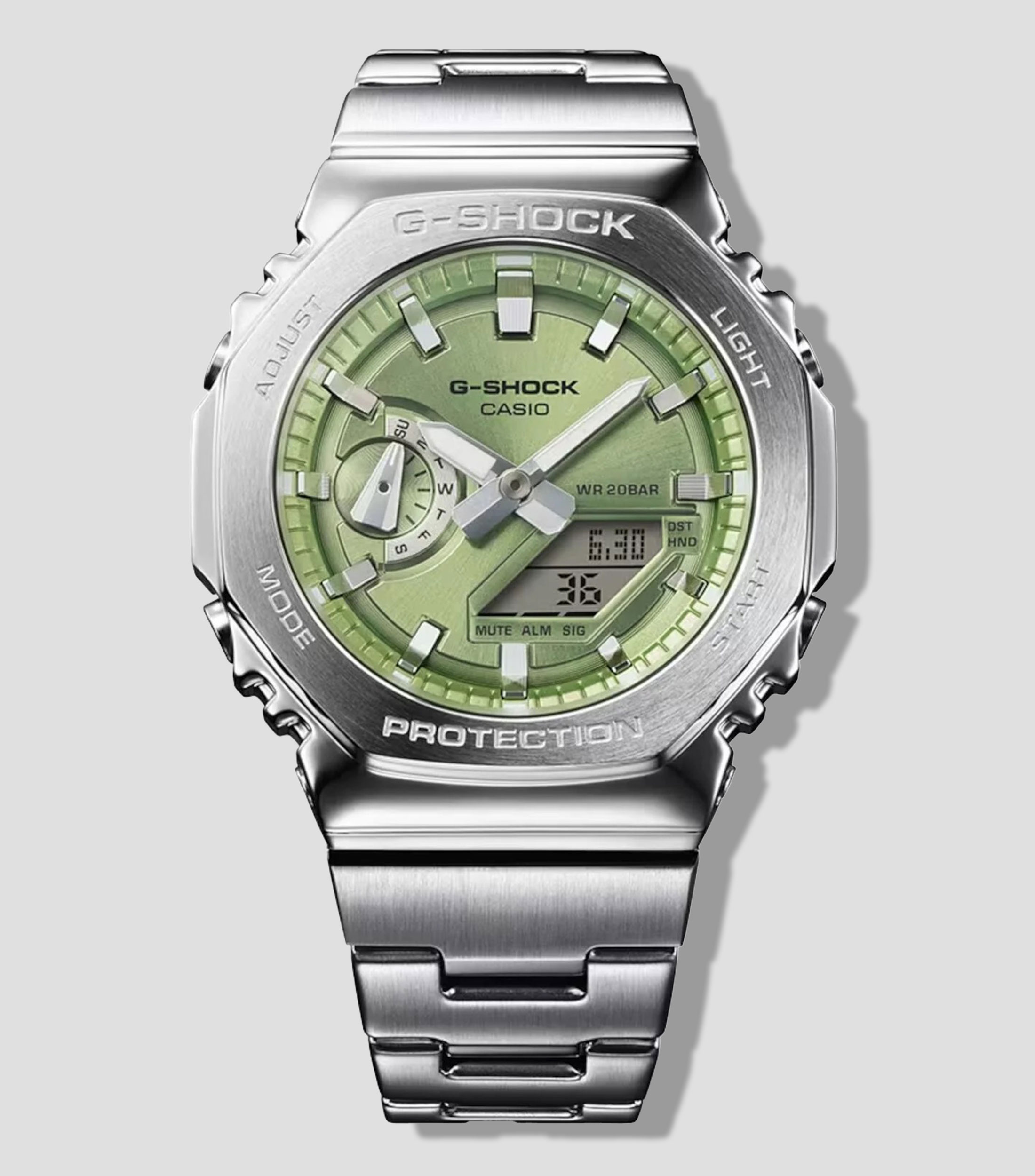 Reloj para Hombre G-Shock Casual Plateado