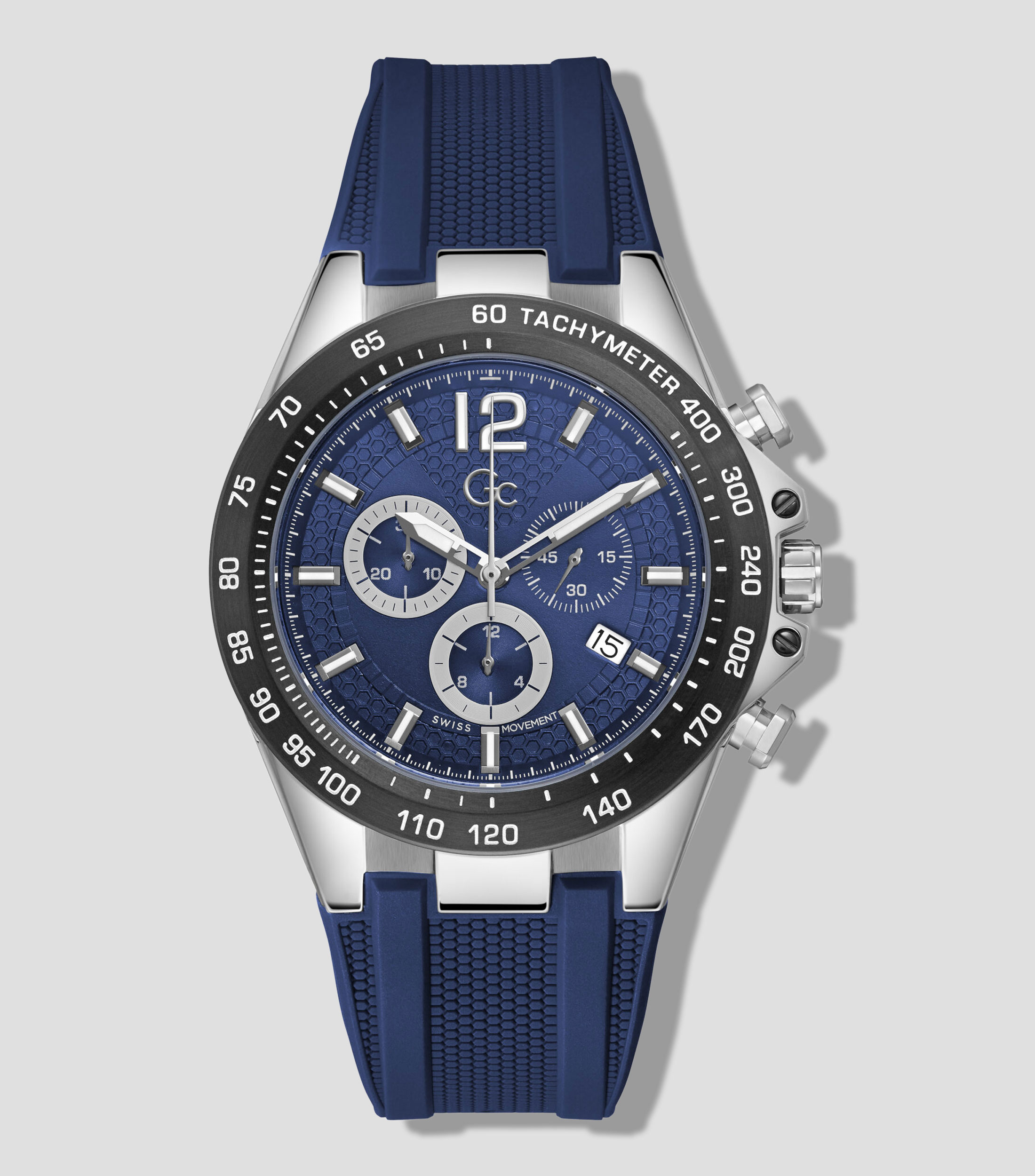 Reloj para Hombre casual Audacious plateado, azul