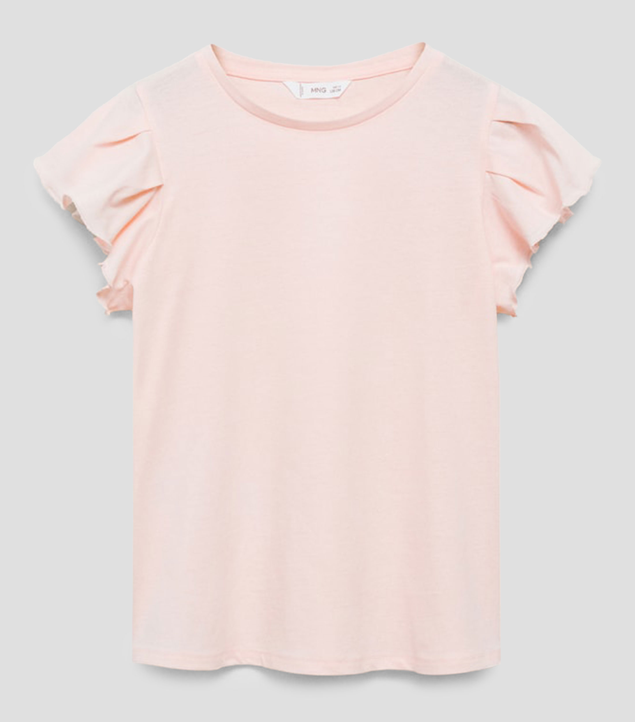 Playera cuello redondo manga corta Nina