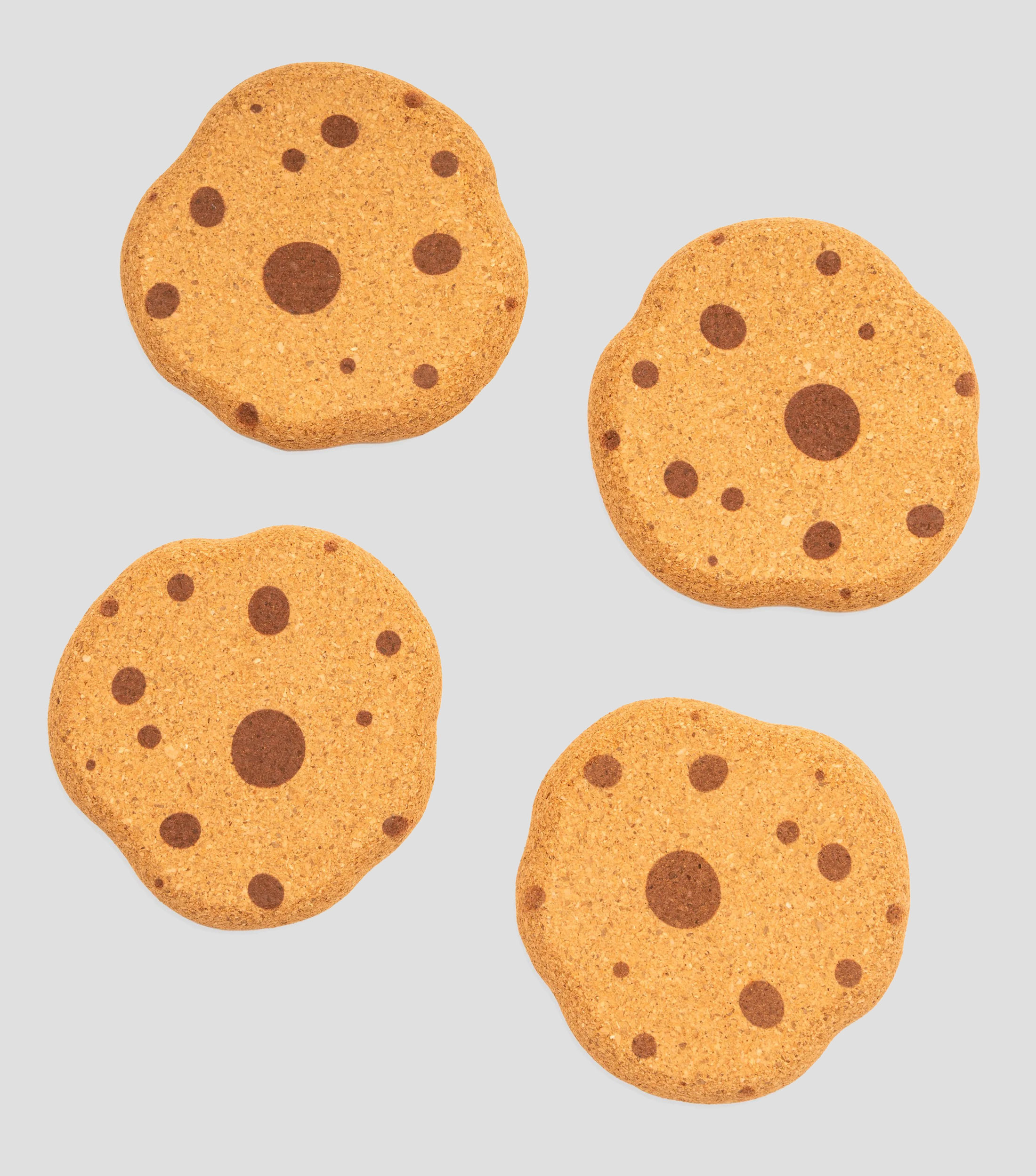 Set 4 portavasos - Galleta