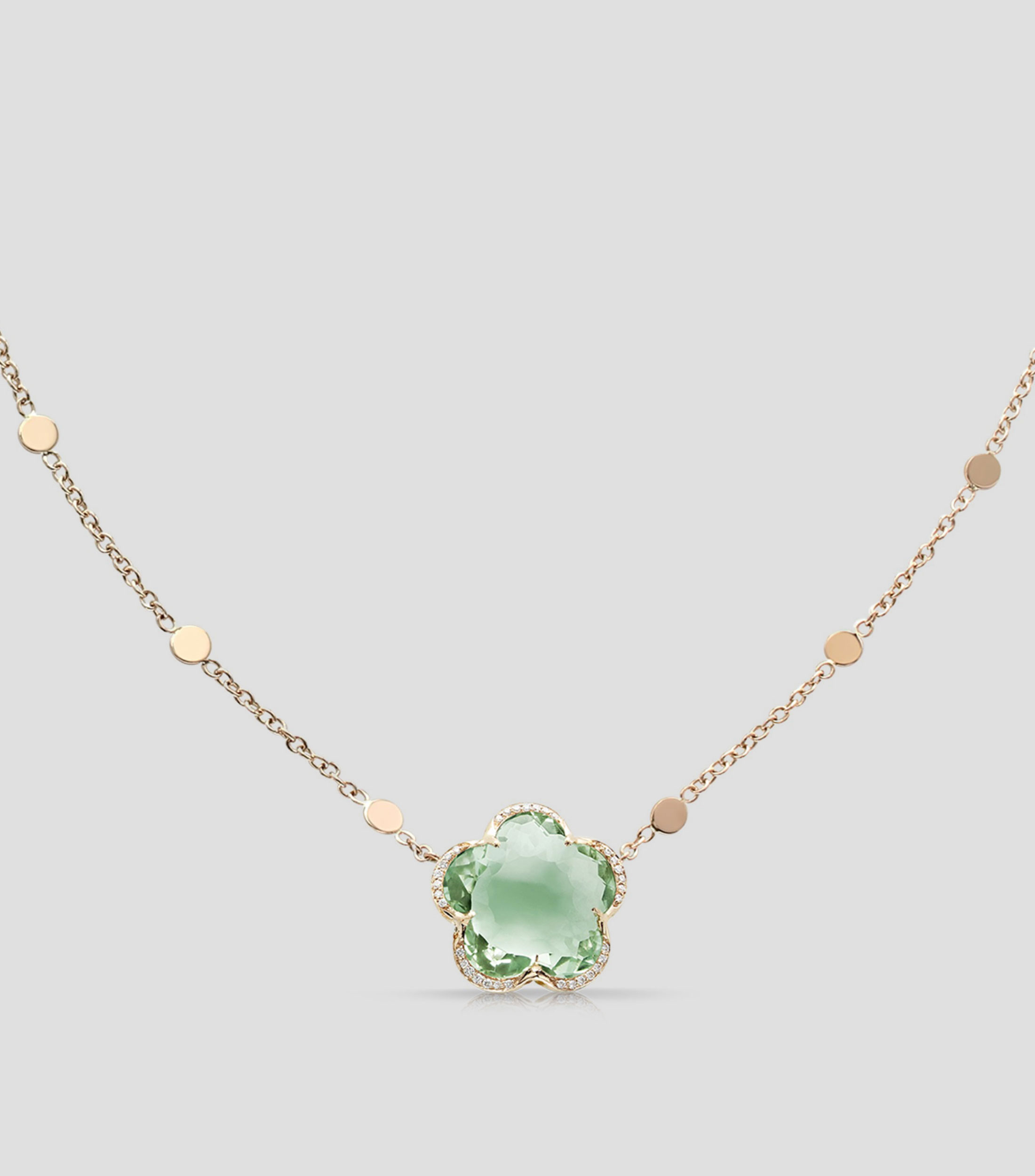 Dije en oro rosa de 18 Kilates Bon Ton Mujer