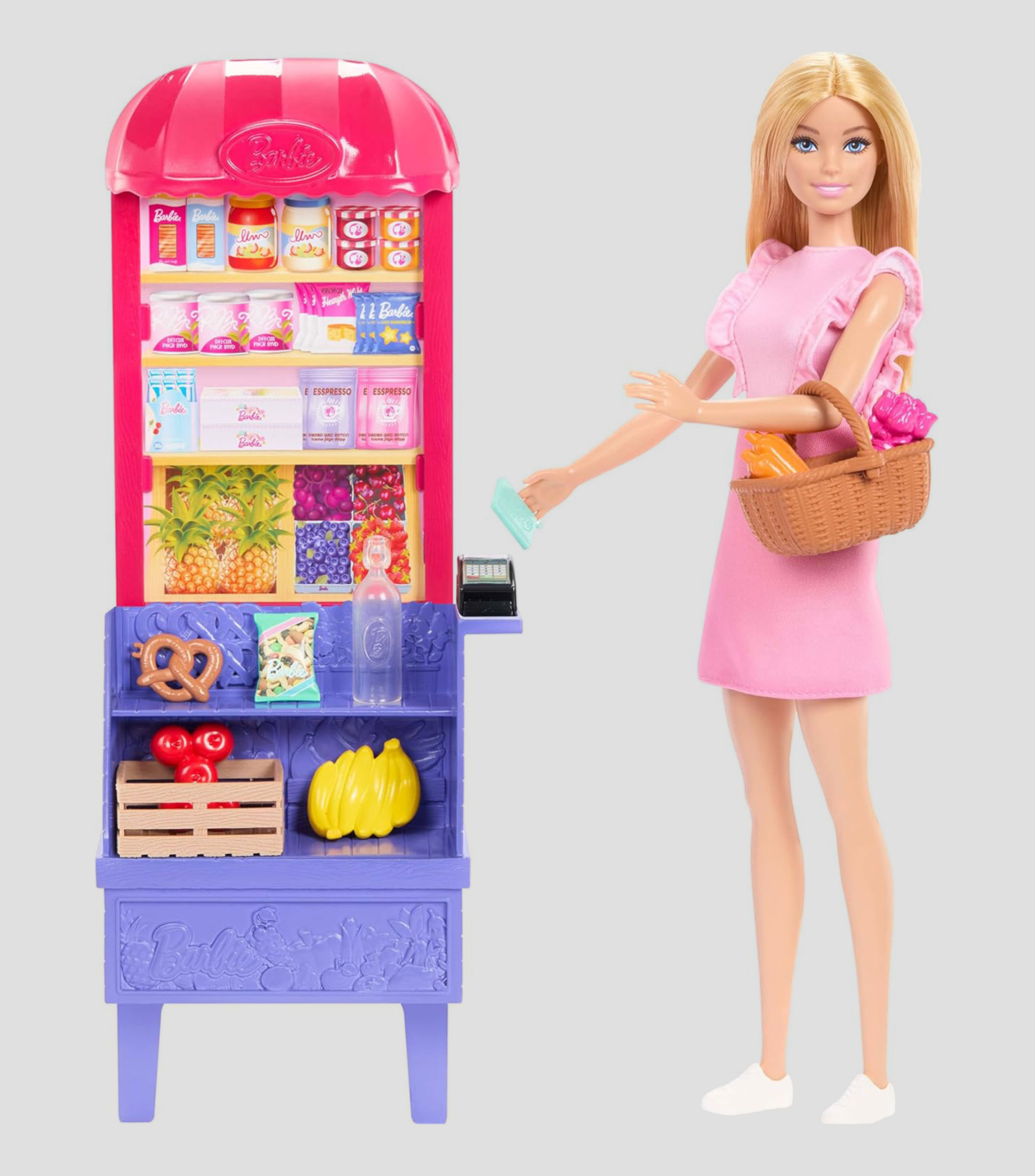 Set Barbie Malibu en el Supermercado