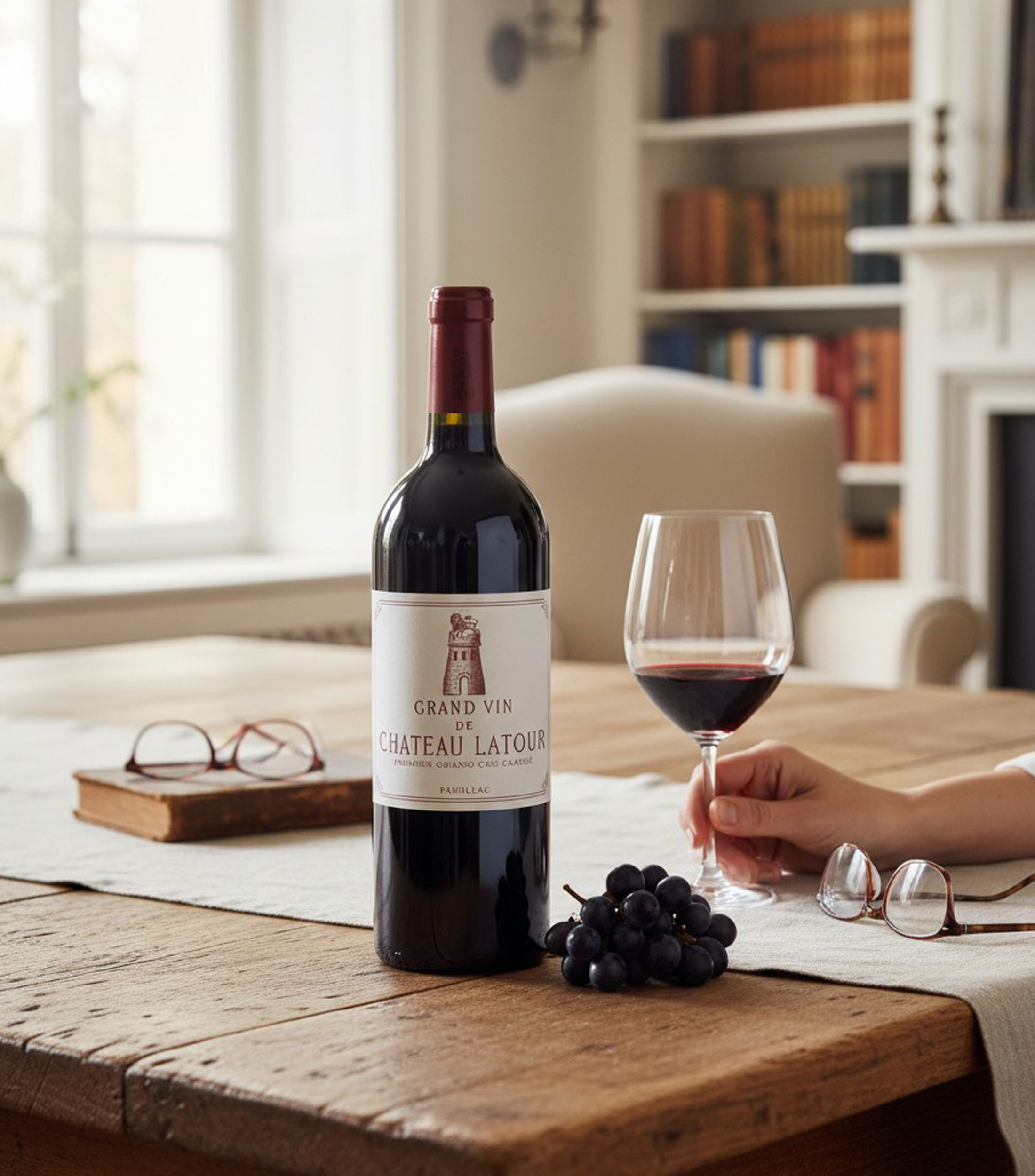 Vino tinto ensamble Château Latour Pauillac, Francia 750 ml