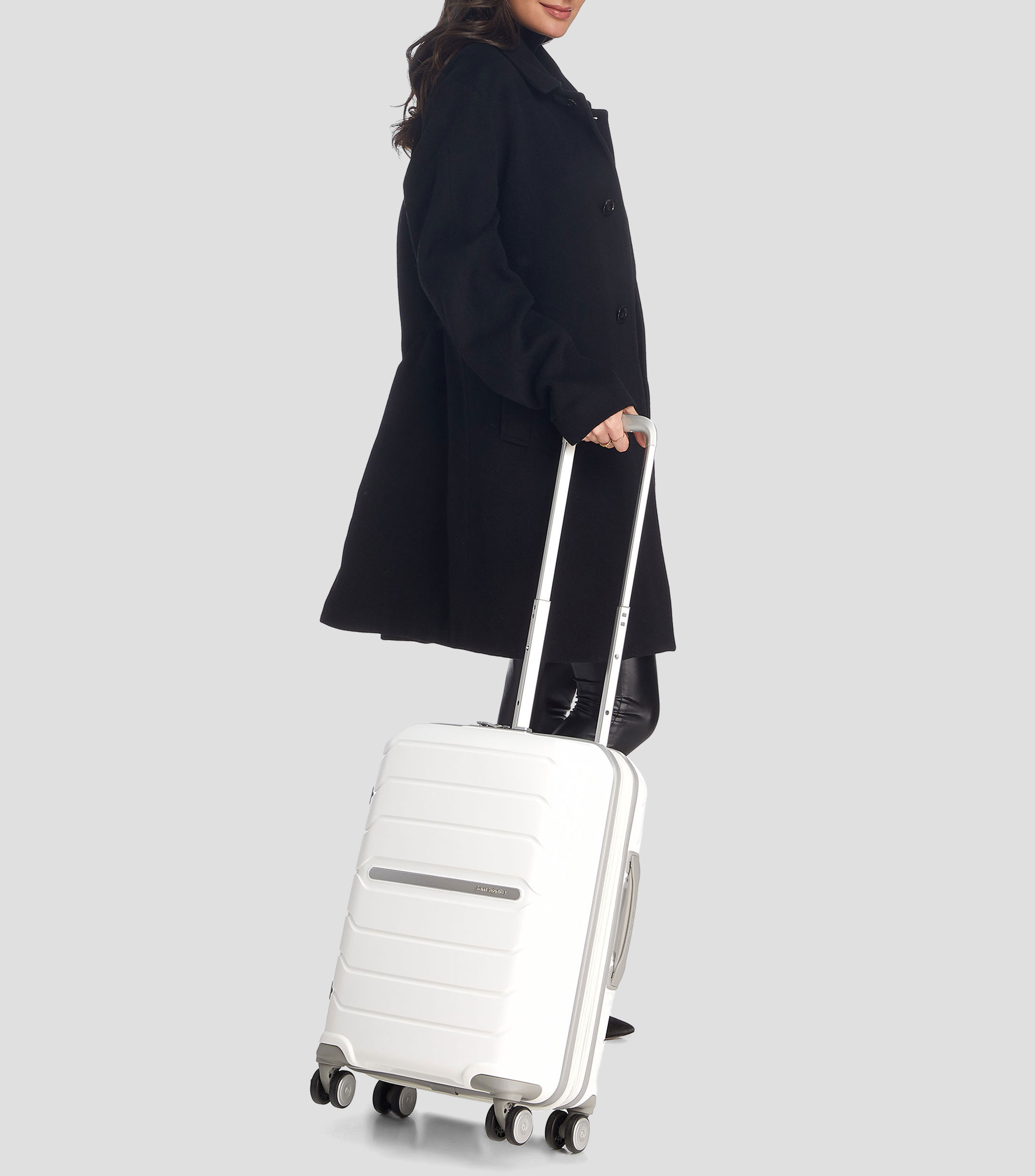 Maleta de Viaje Spinner Octolite Blanca