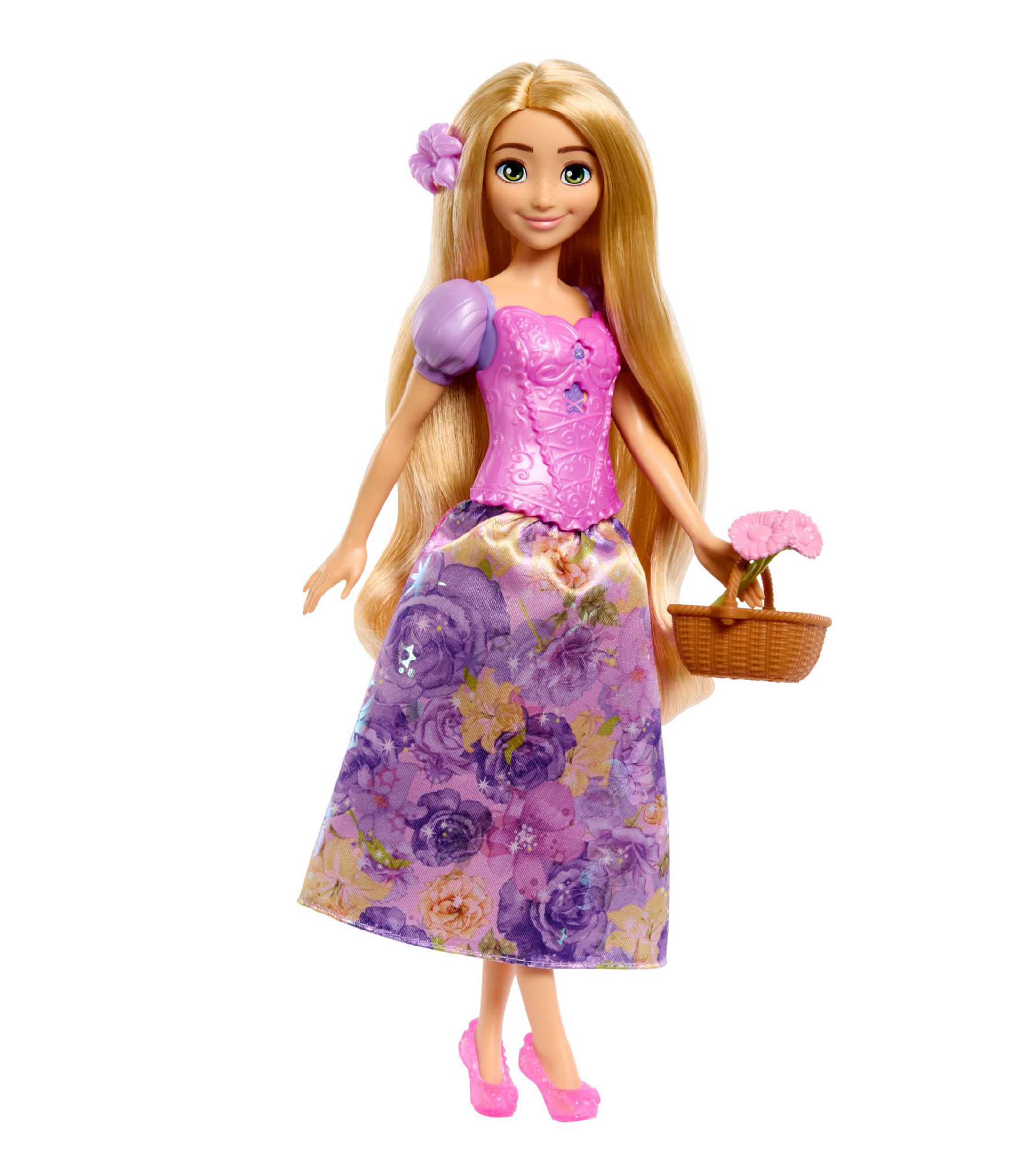 Muñeca Spin and Reveal: Princesa Rapunzel