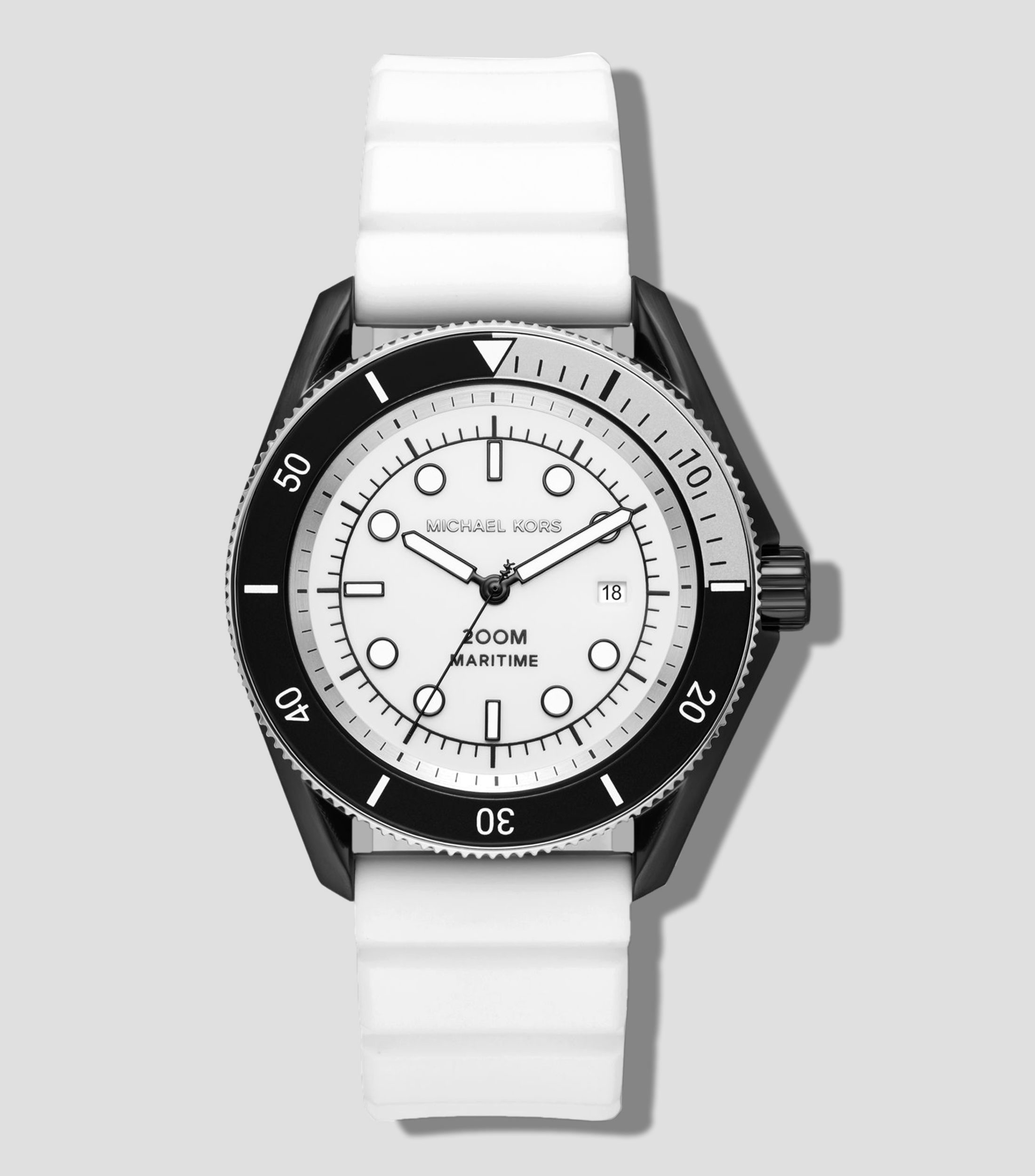 Reloj para hombre Maritime Casual, Plateado