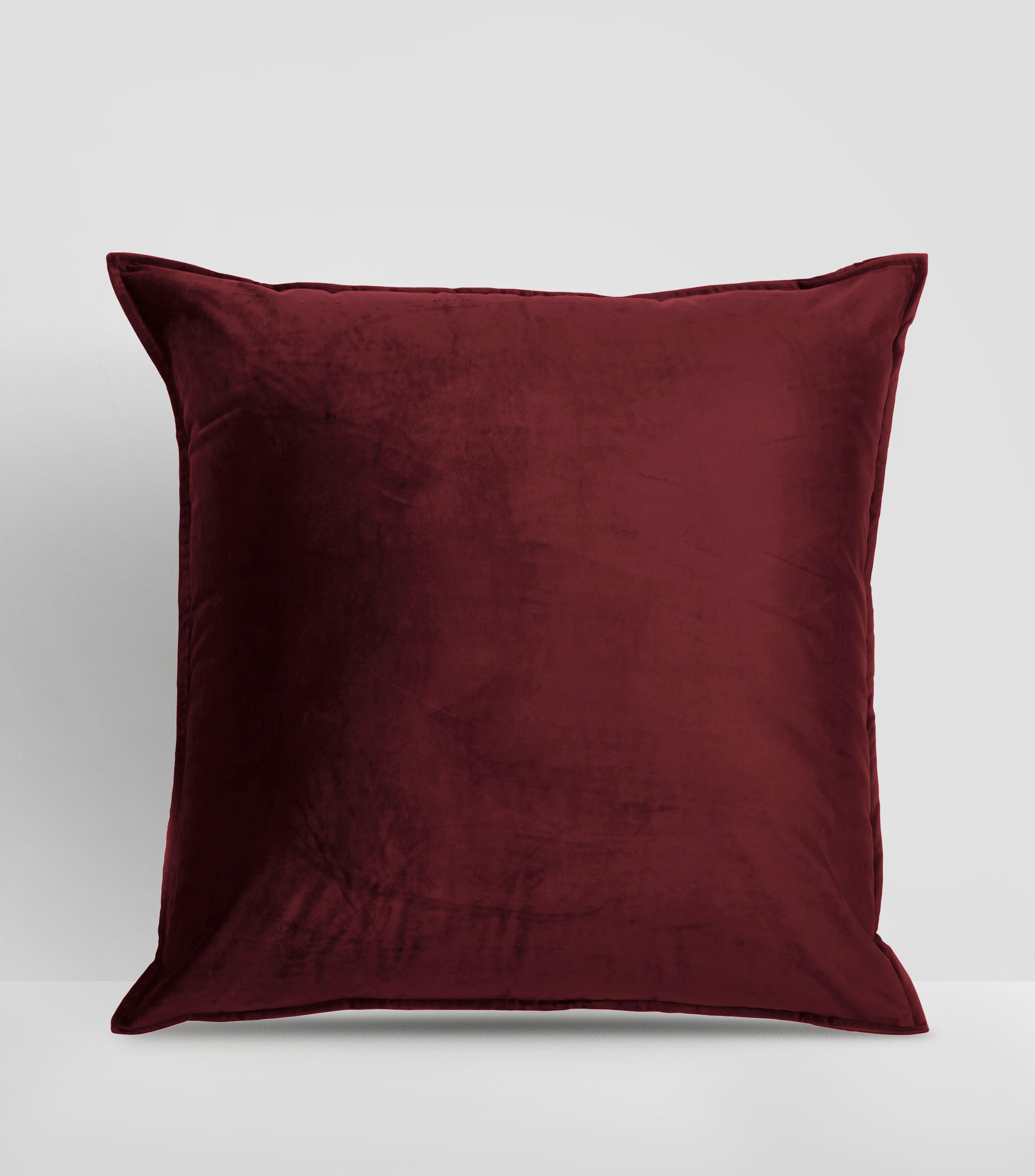 Funda de Cojín Terciopelo Borgoña 76 x 76 CM