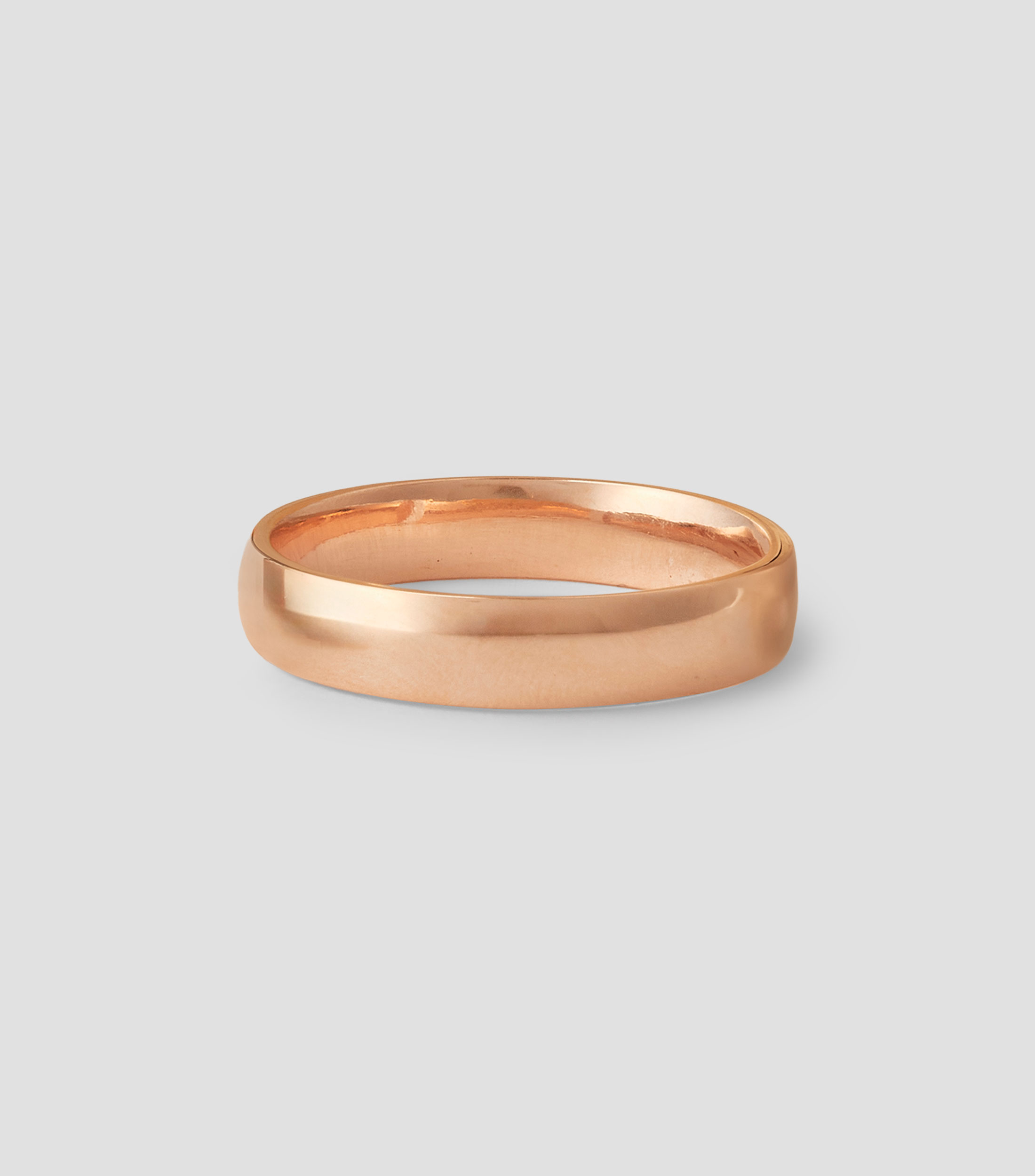 Anillo en oro rosa de 14 Kilates Hombre