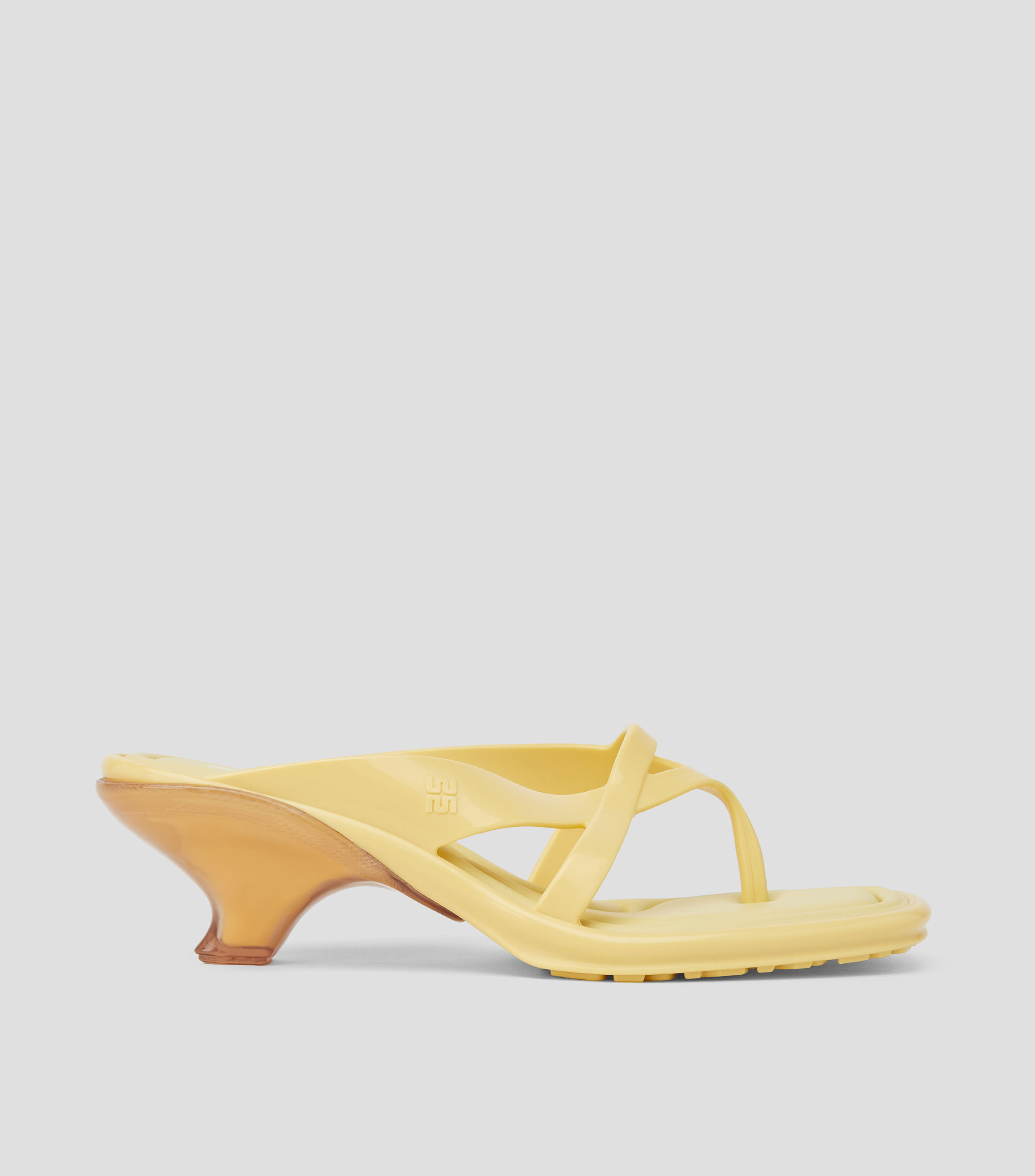 Zapatillas con tacón bajo cuadrado Mujer