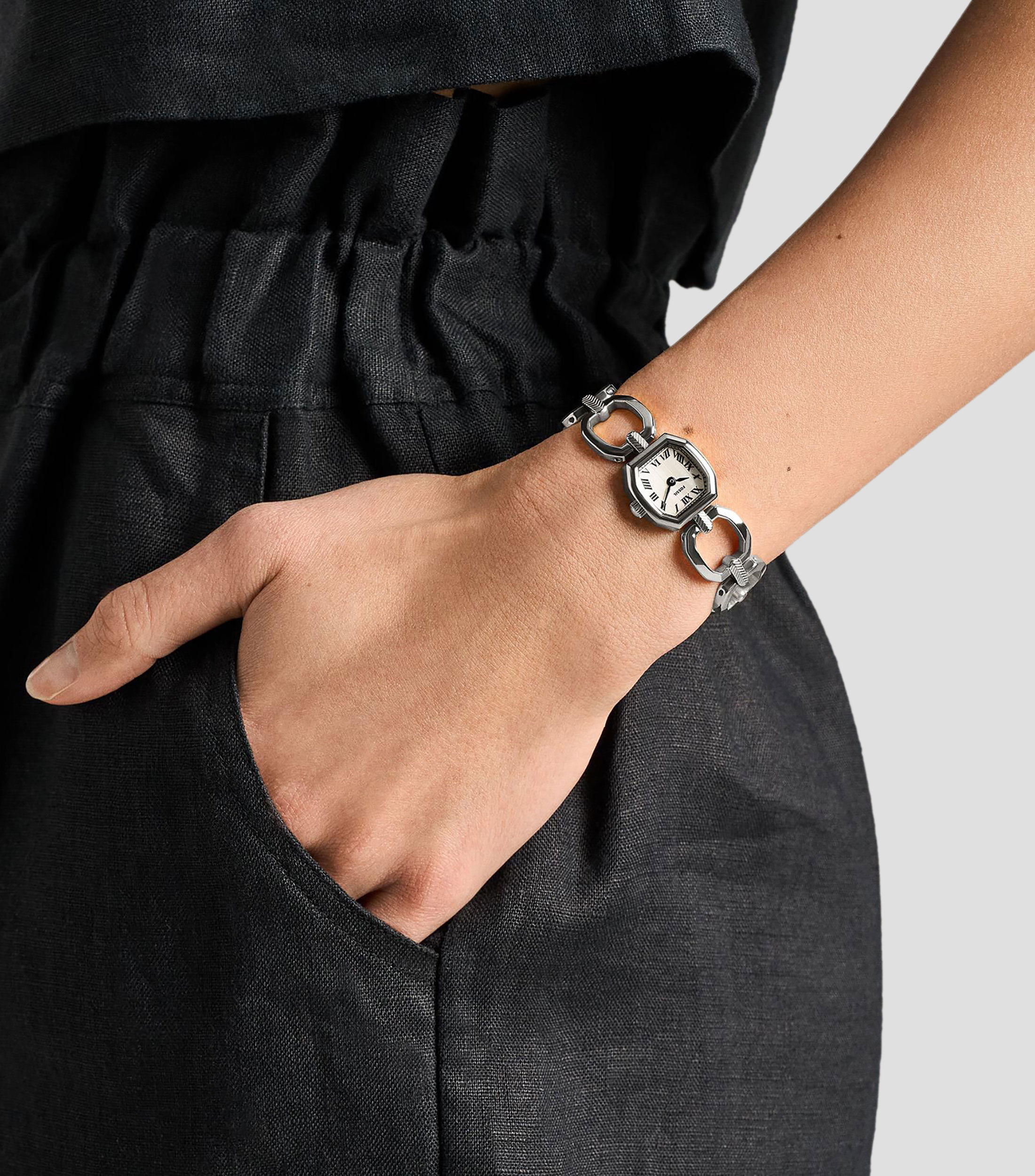 Reloj para Mujer Harlow Casual Plateado