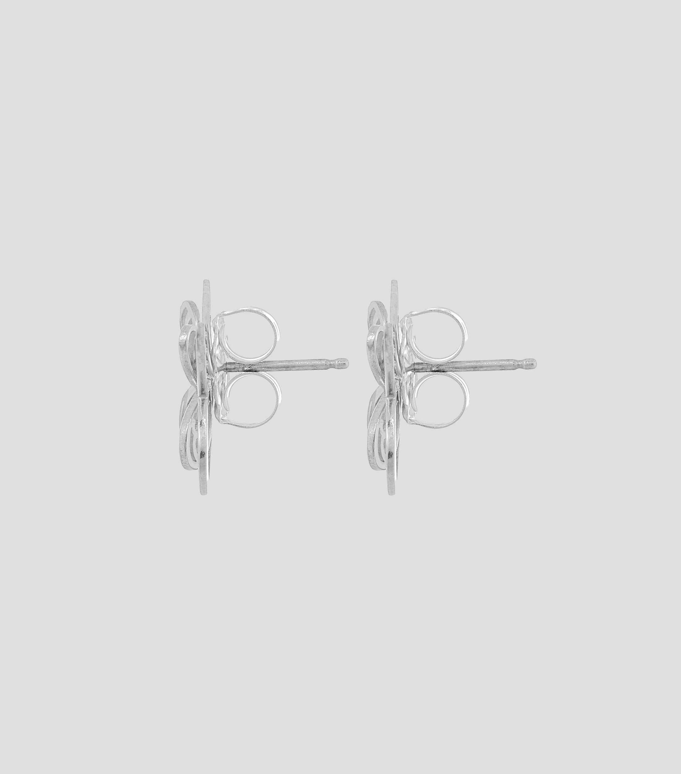Aretes mariposa voladora en plata .925 Mujer