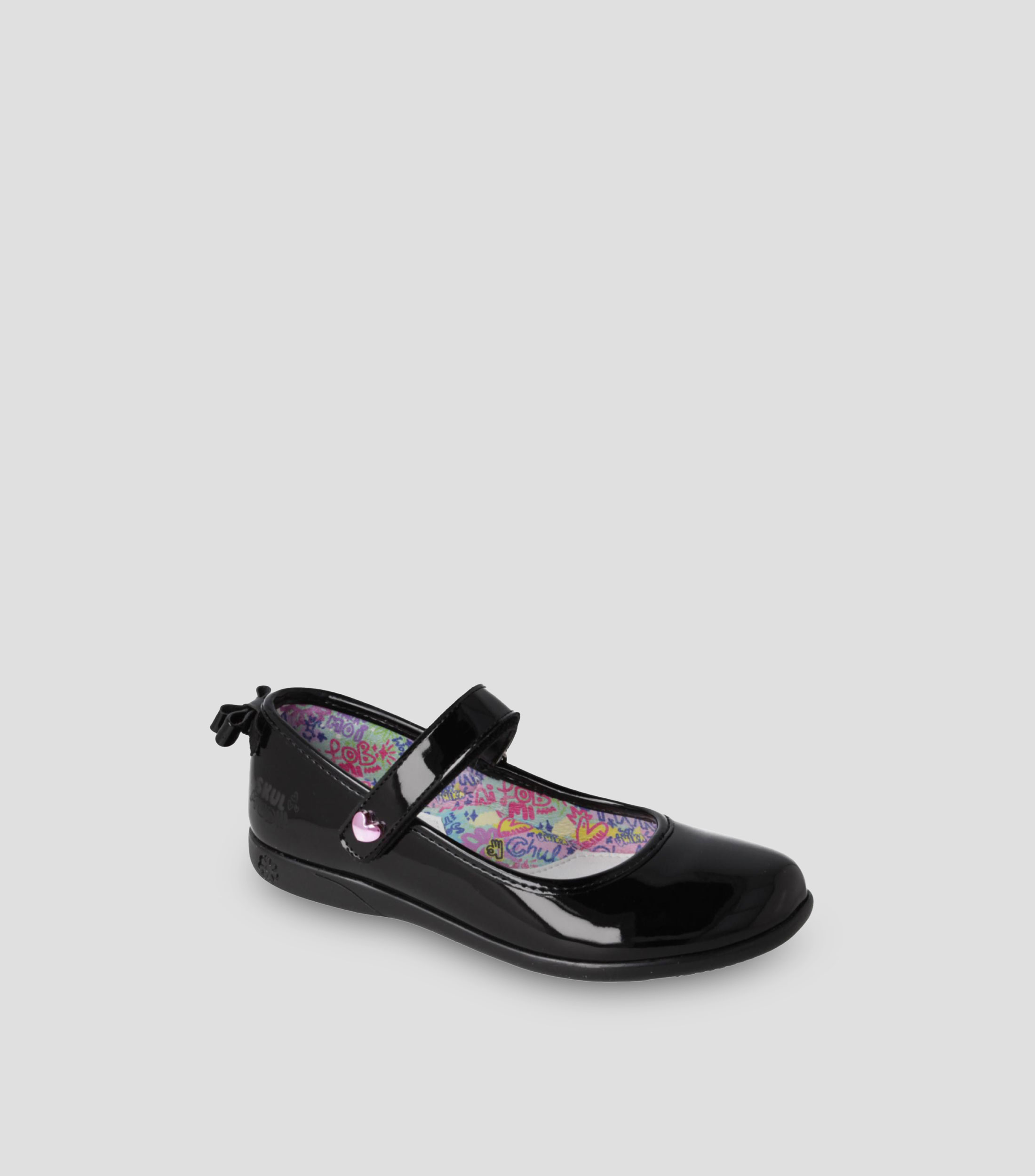 Zapatos escolares Mary Jane en charol Niña