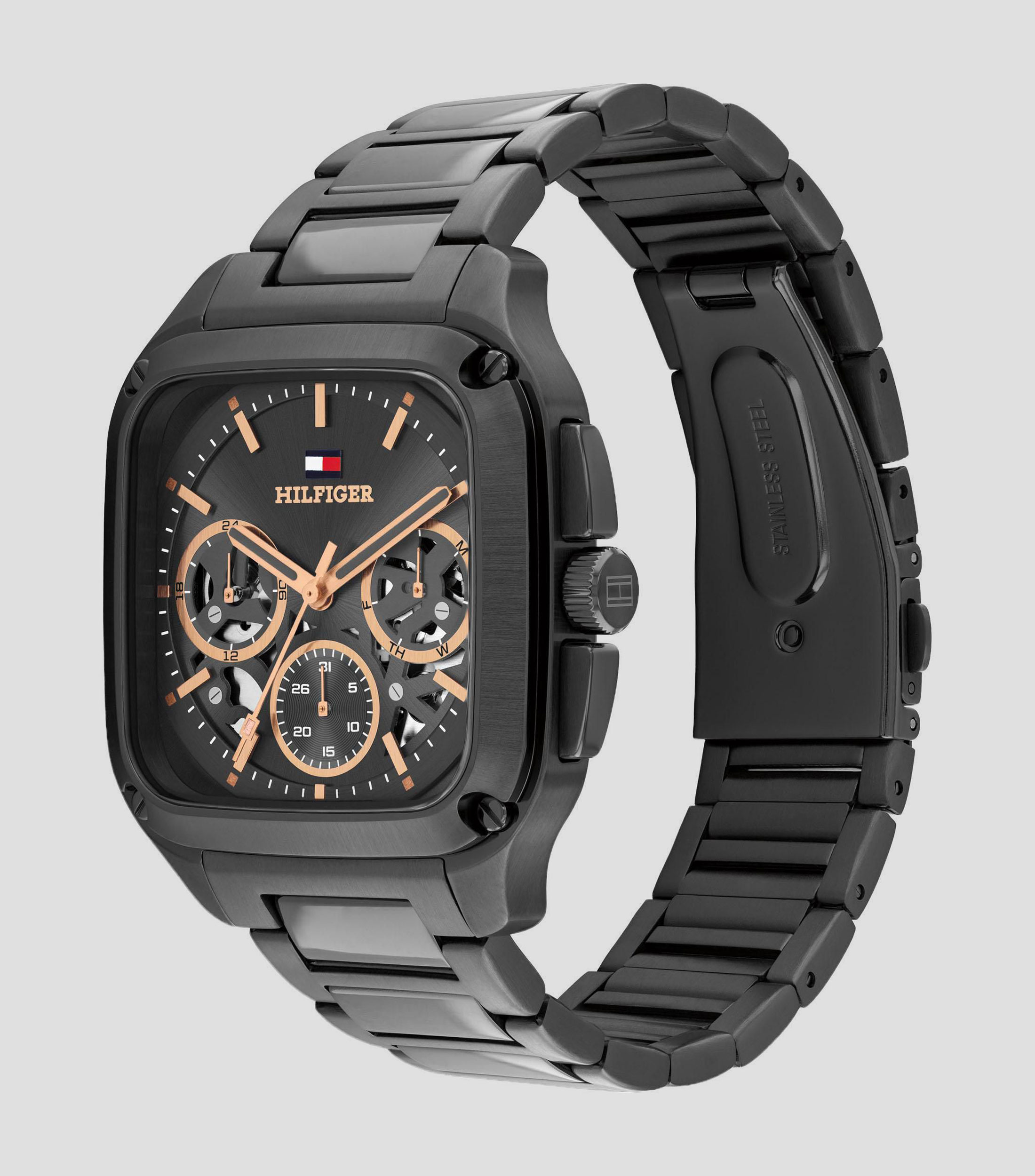 Reloj para hombre Herald casual Negro
