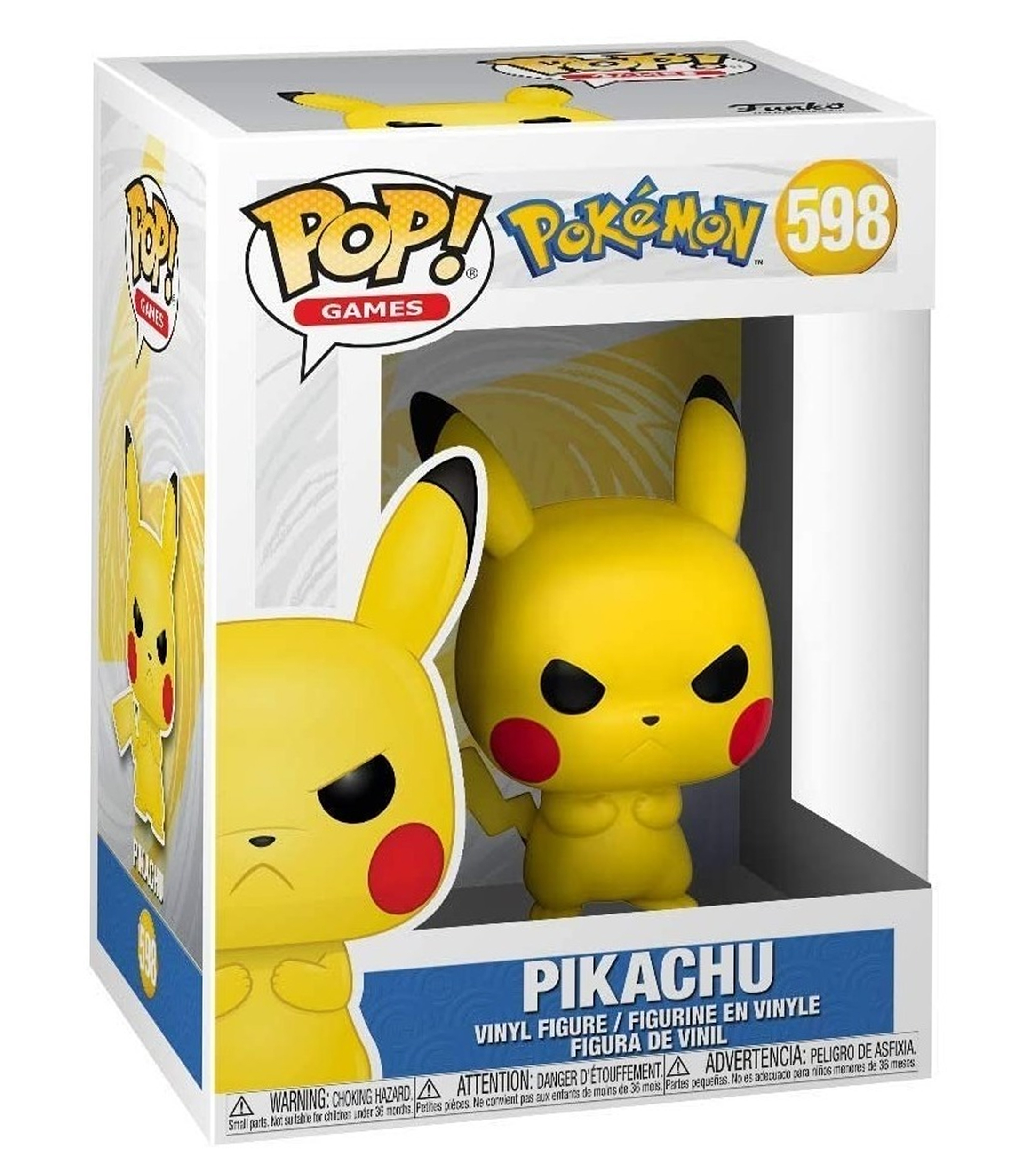 Funko Pop! Funko Pop Games Pokémon Pikachu Enojado - El Palacio de Hierro