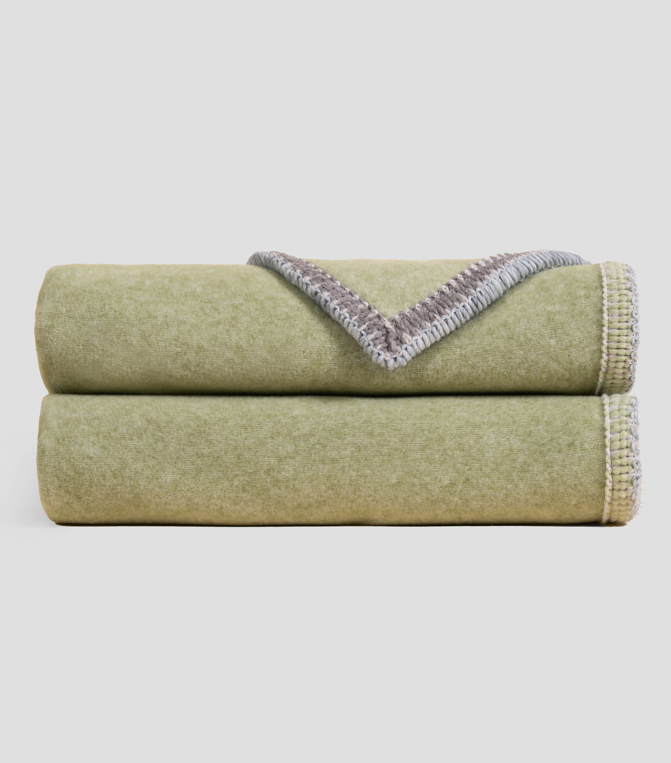 Frazada Soft Bamboo Oliva