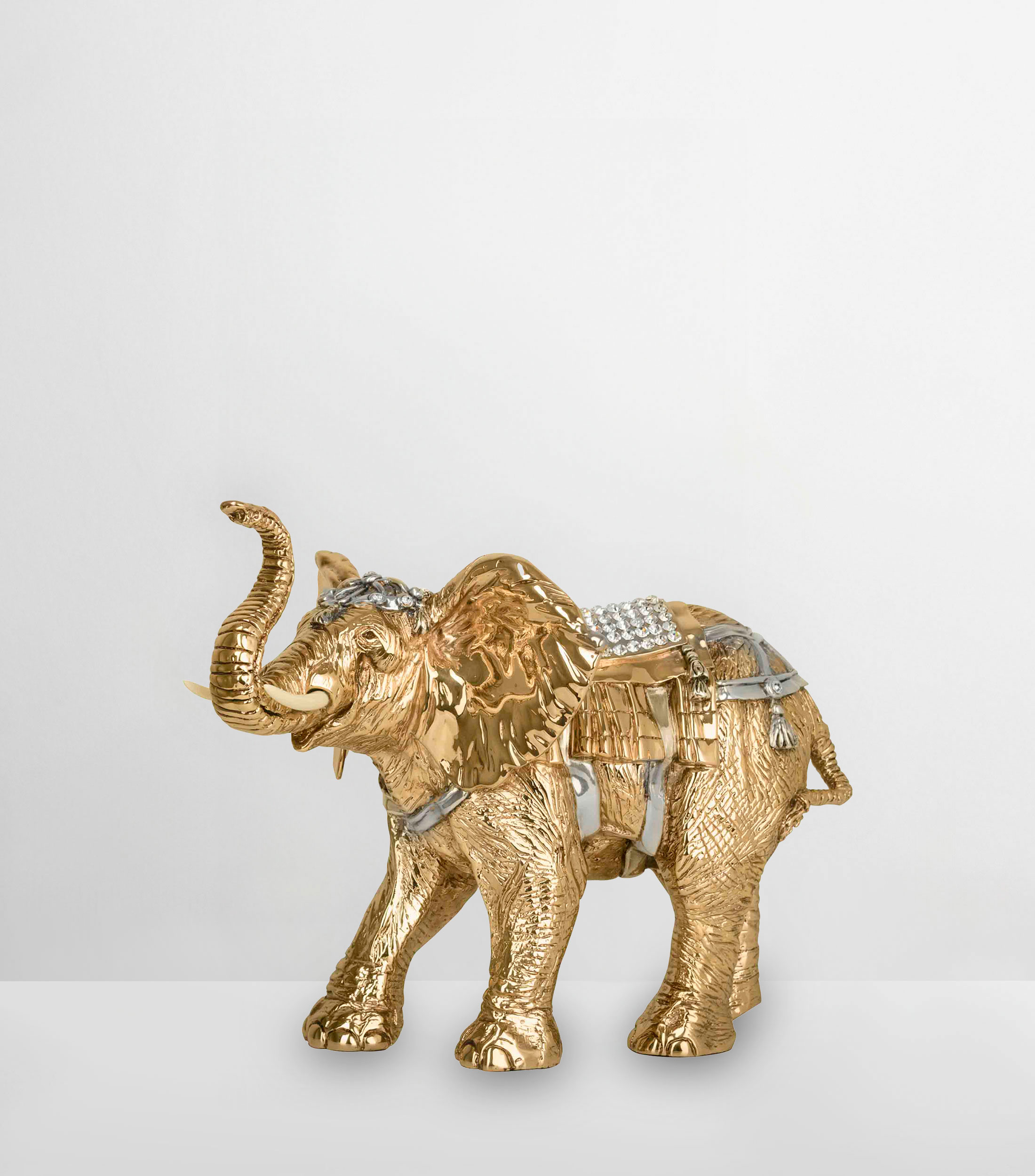 Figura Decorativa Elefante Hindú en cobre