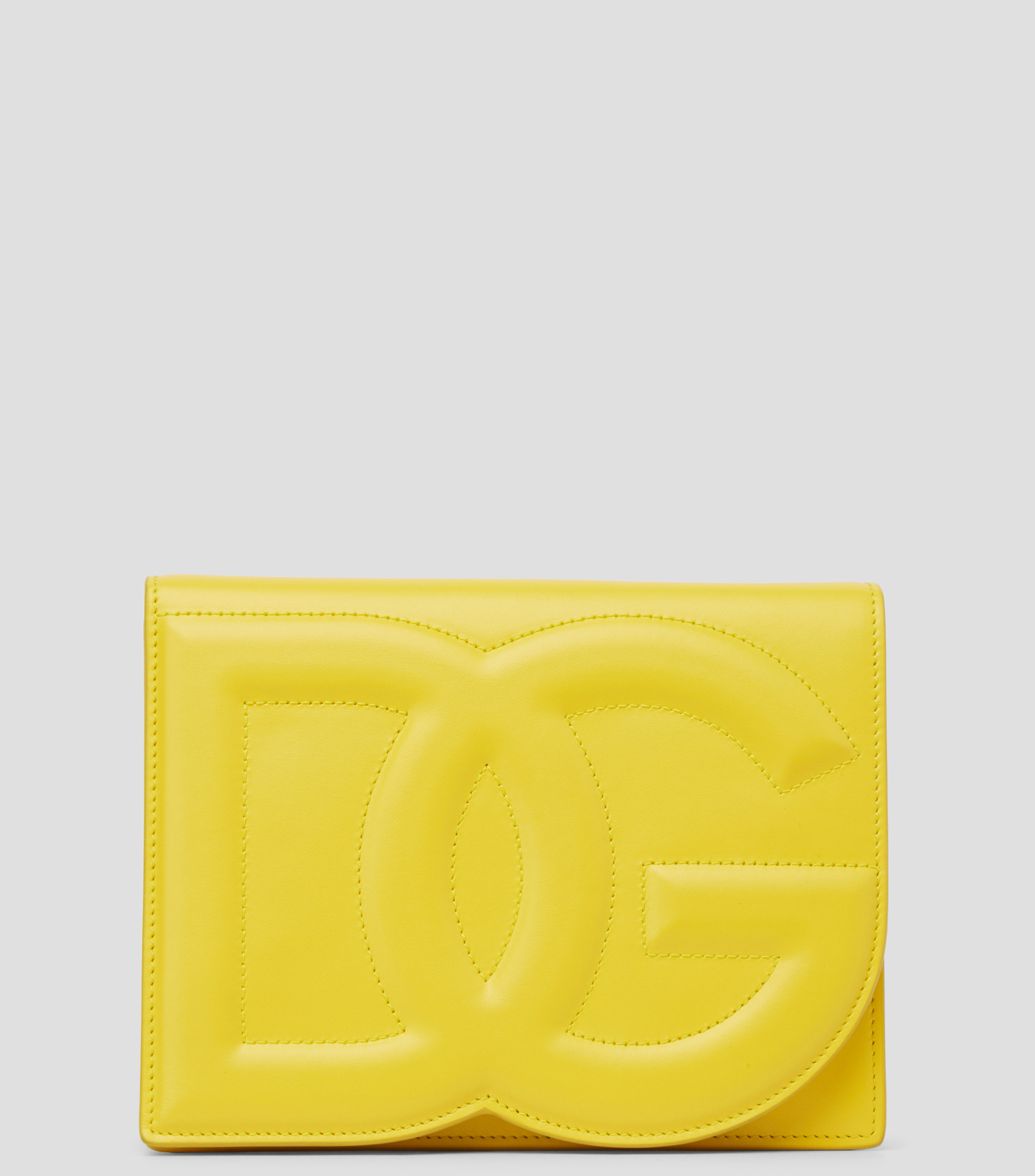 Bolso crossbody en piel DG Logo Mujer