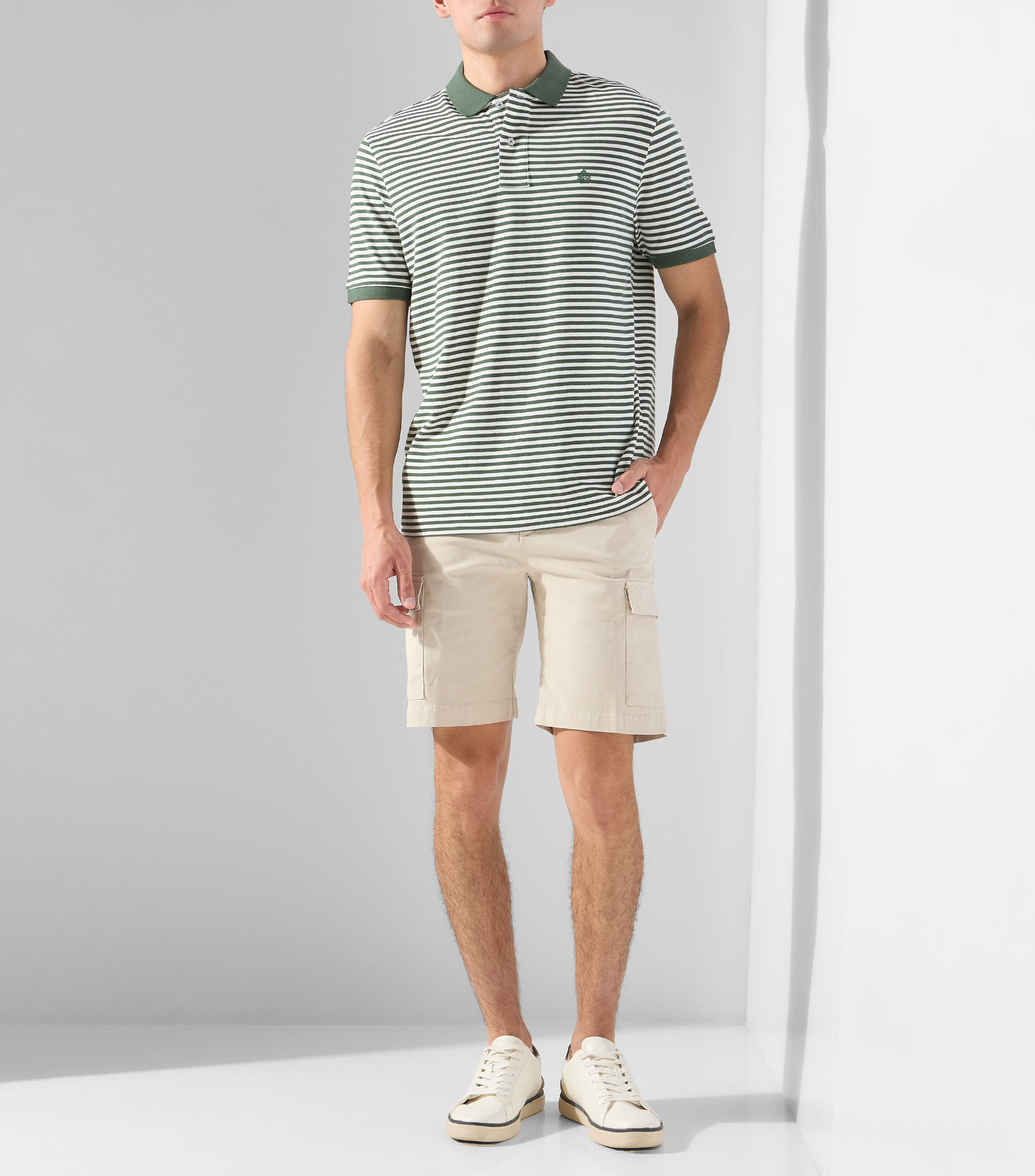 Playera tipo polo manga corta Hombre