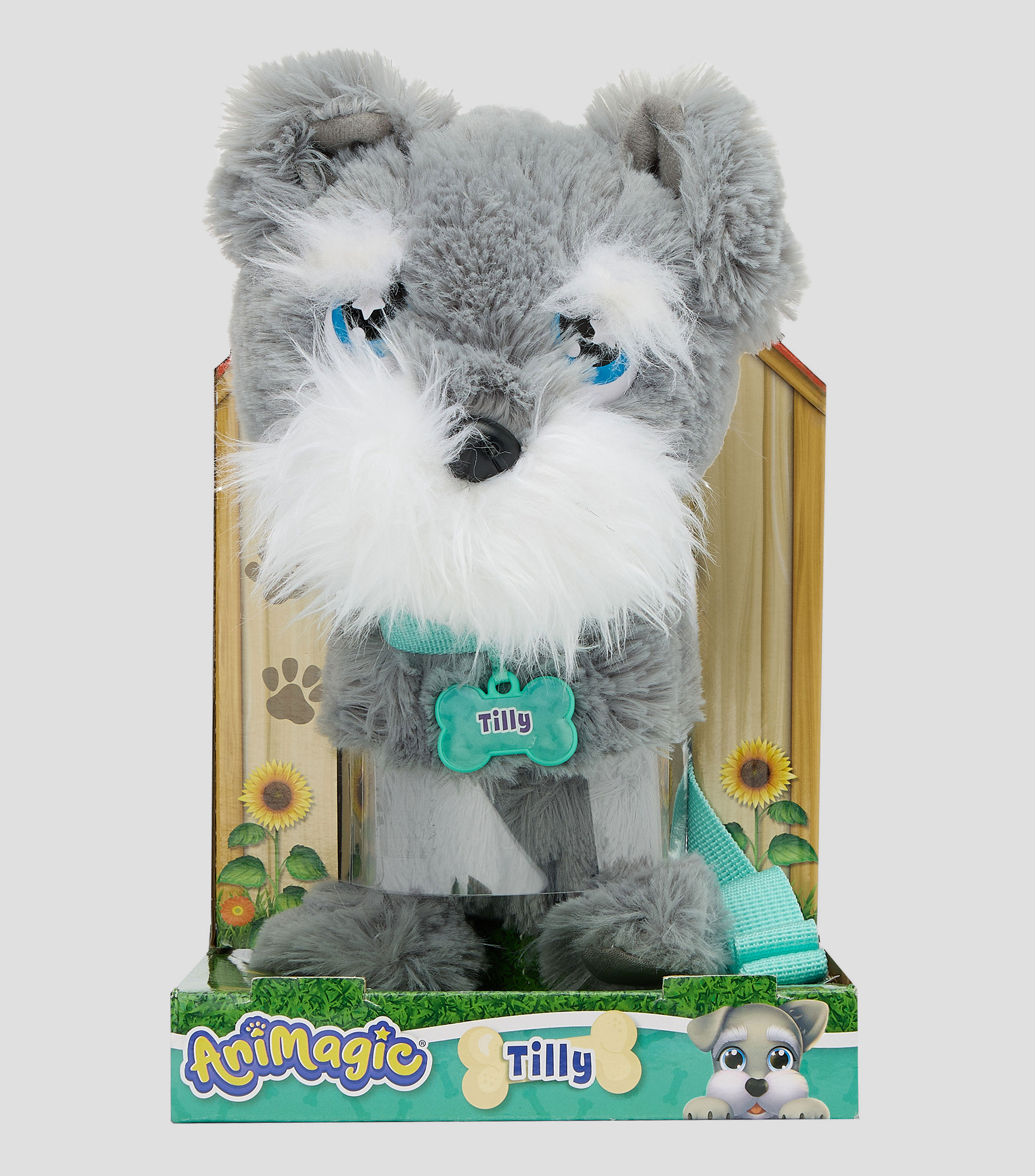 Perro de peluche interactivo con sonido y movimiento Tilly Terrier