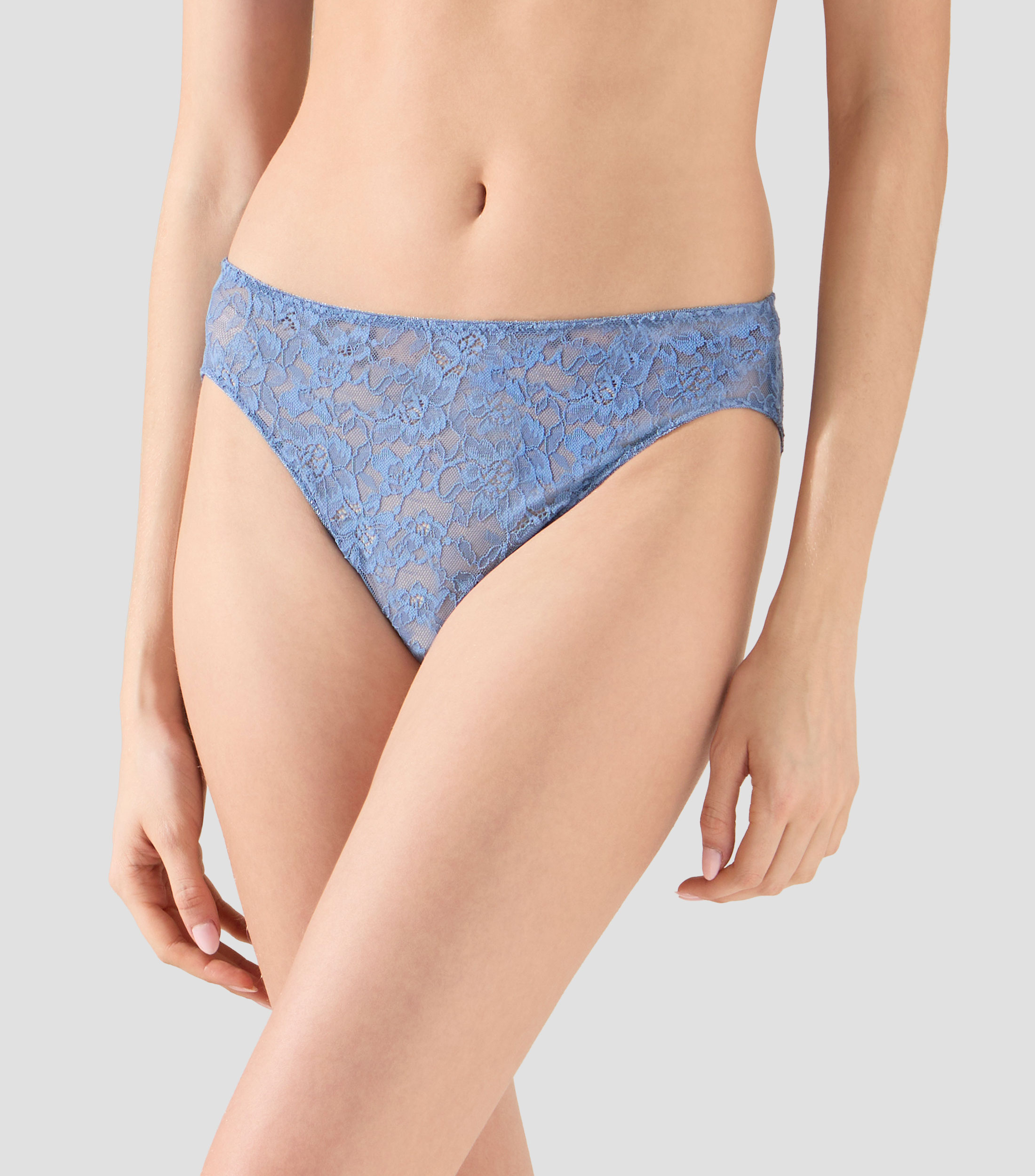 Bikini de diseño liso Mujer