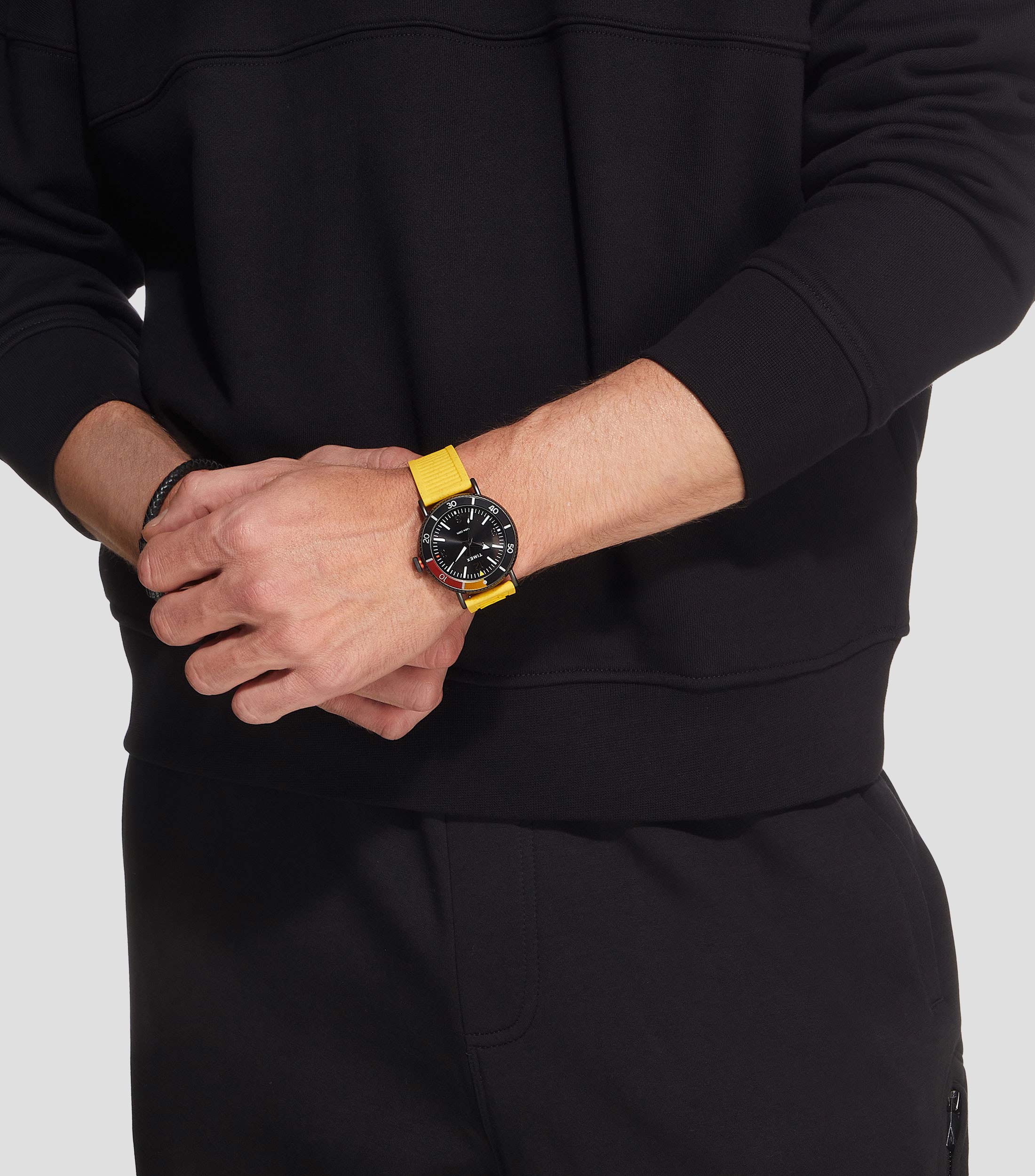 Reloj para hombre Standard Diver Diver Casual Negro