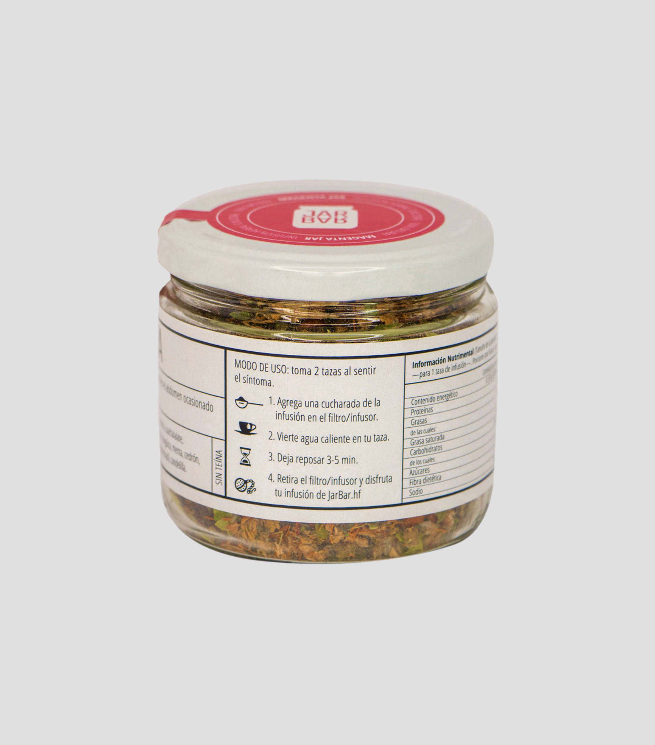 Té Magenta Jar, 60 g
