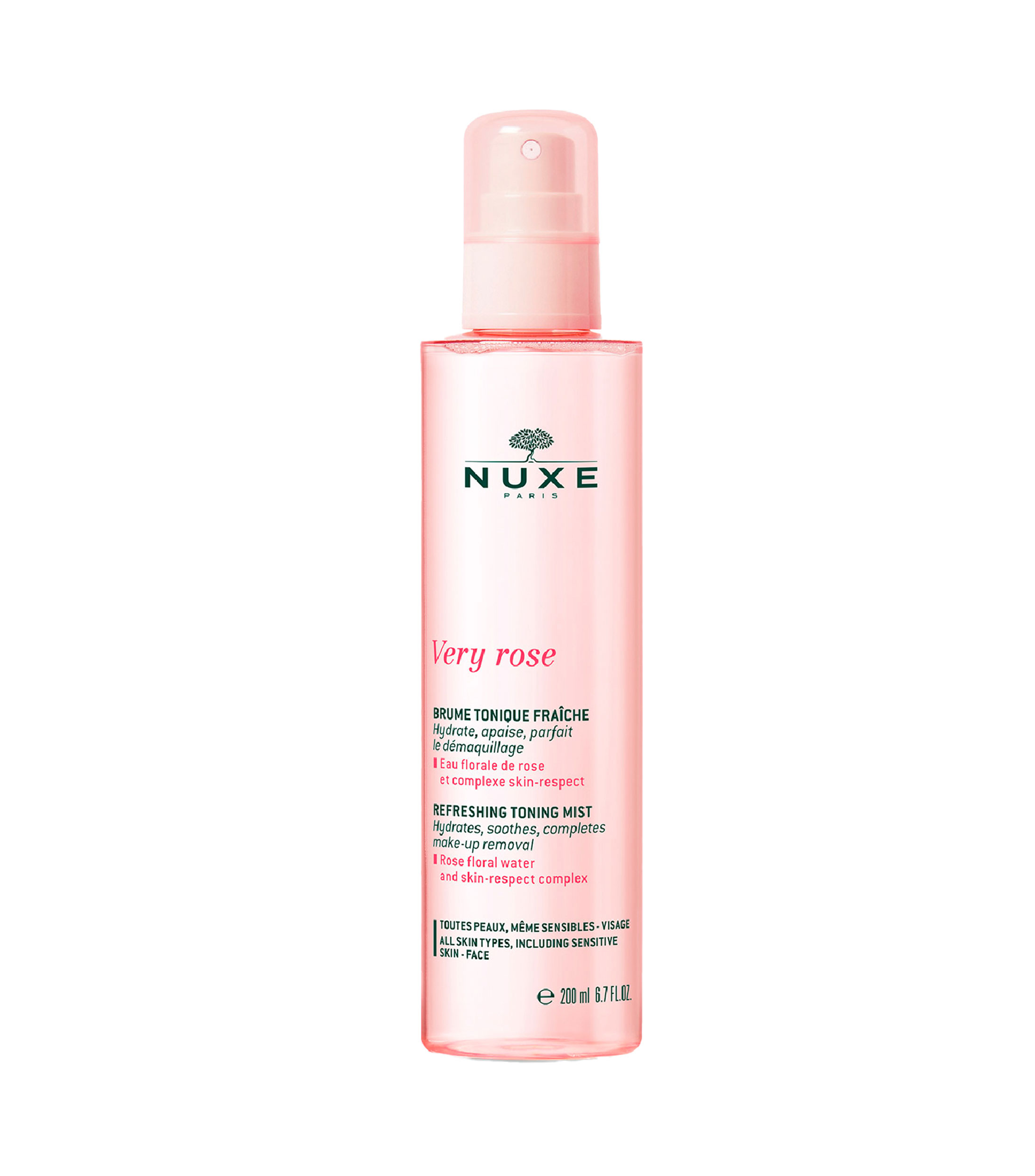 Tratamiento Facial Very Rose Mist, 200 ml