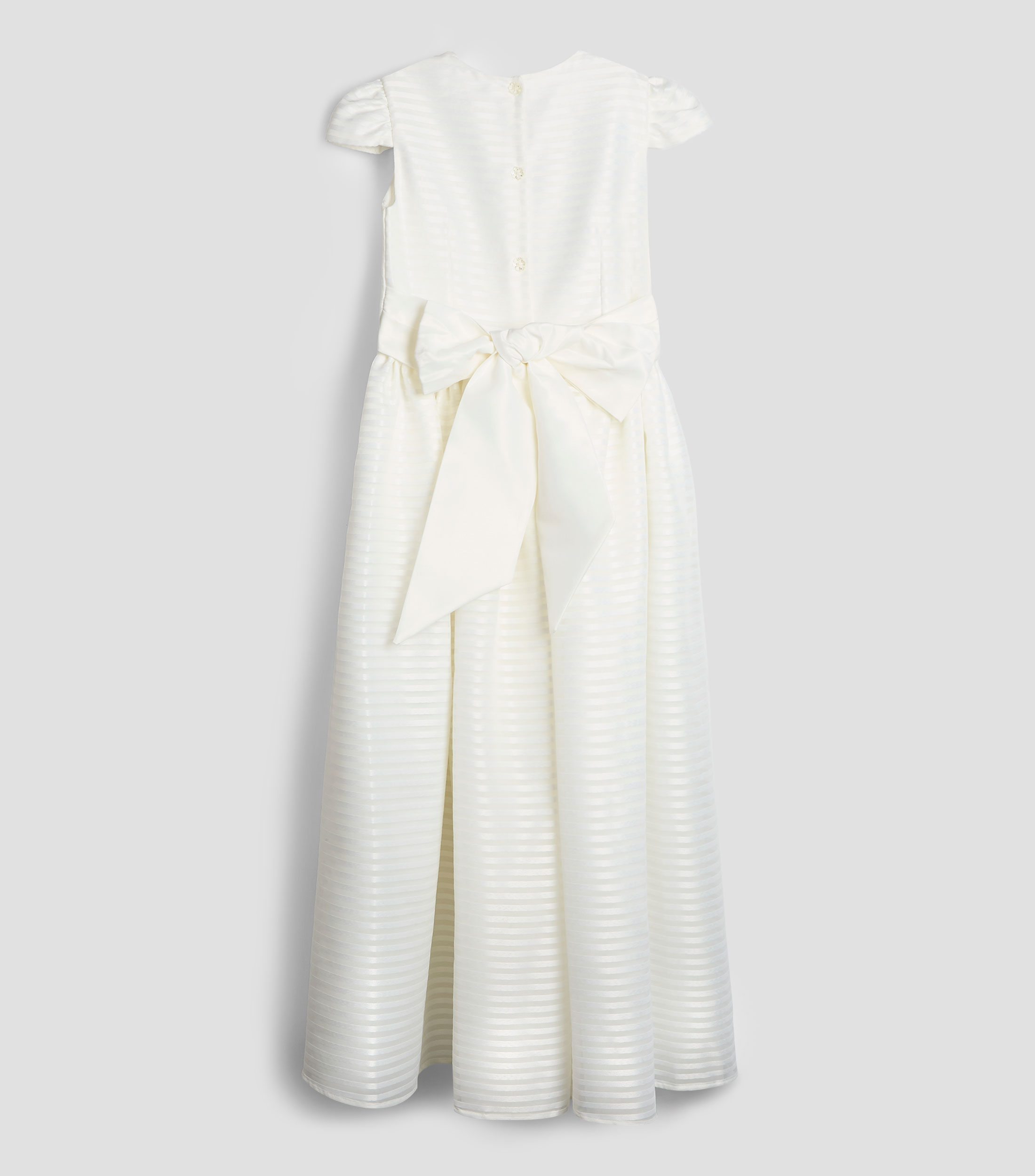 Vestido para primera comunión con rayas Niña
