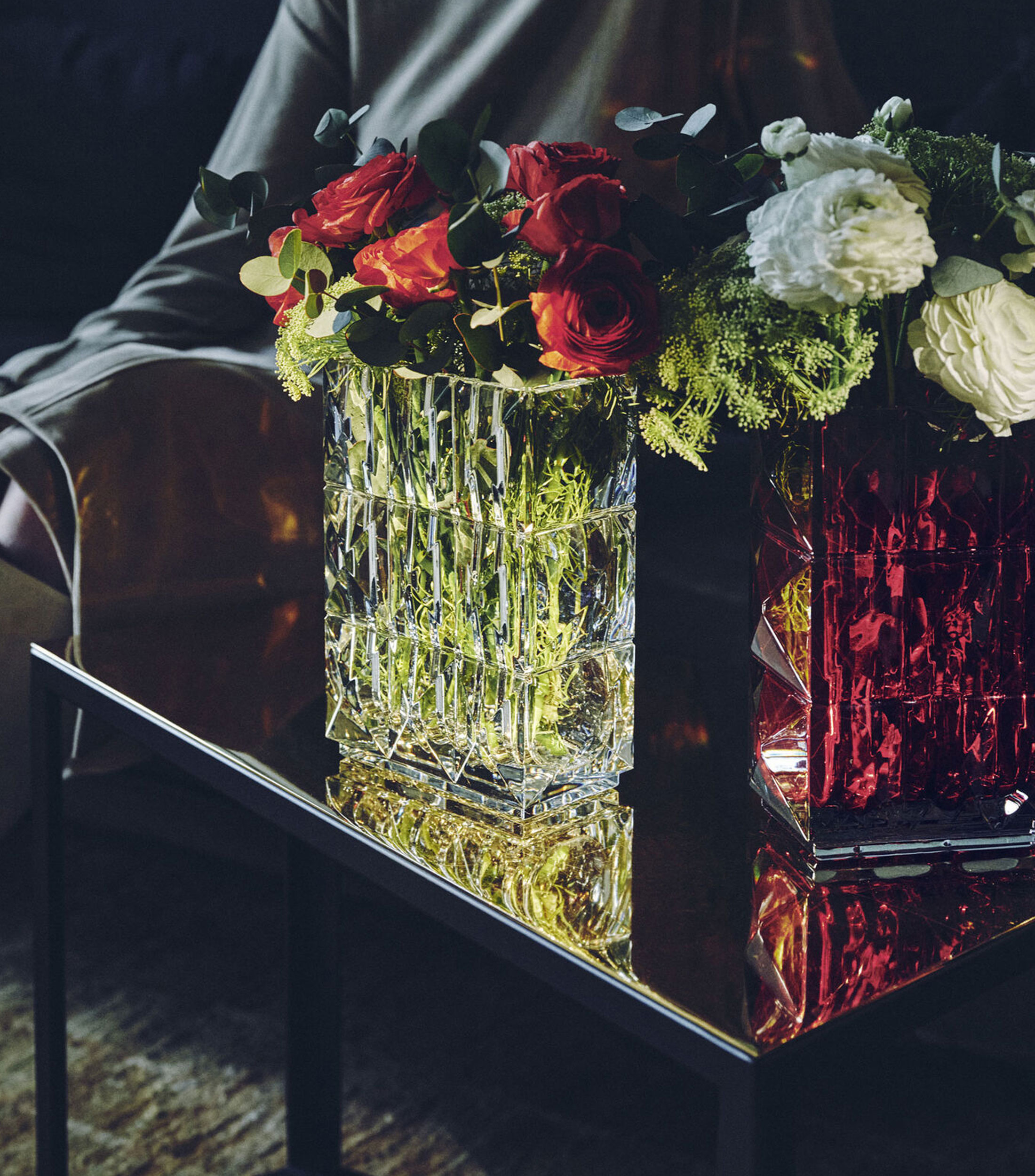 Florero en cristal