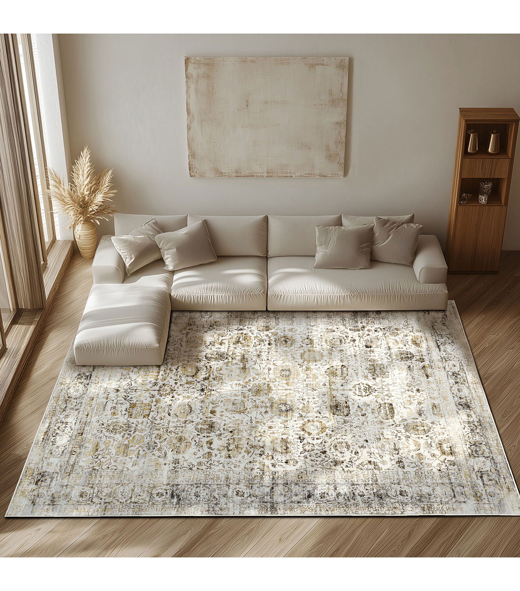 Tapete decorativo Zenia en poliéster 340x240cm