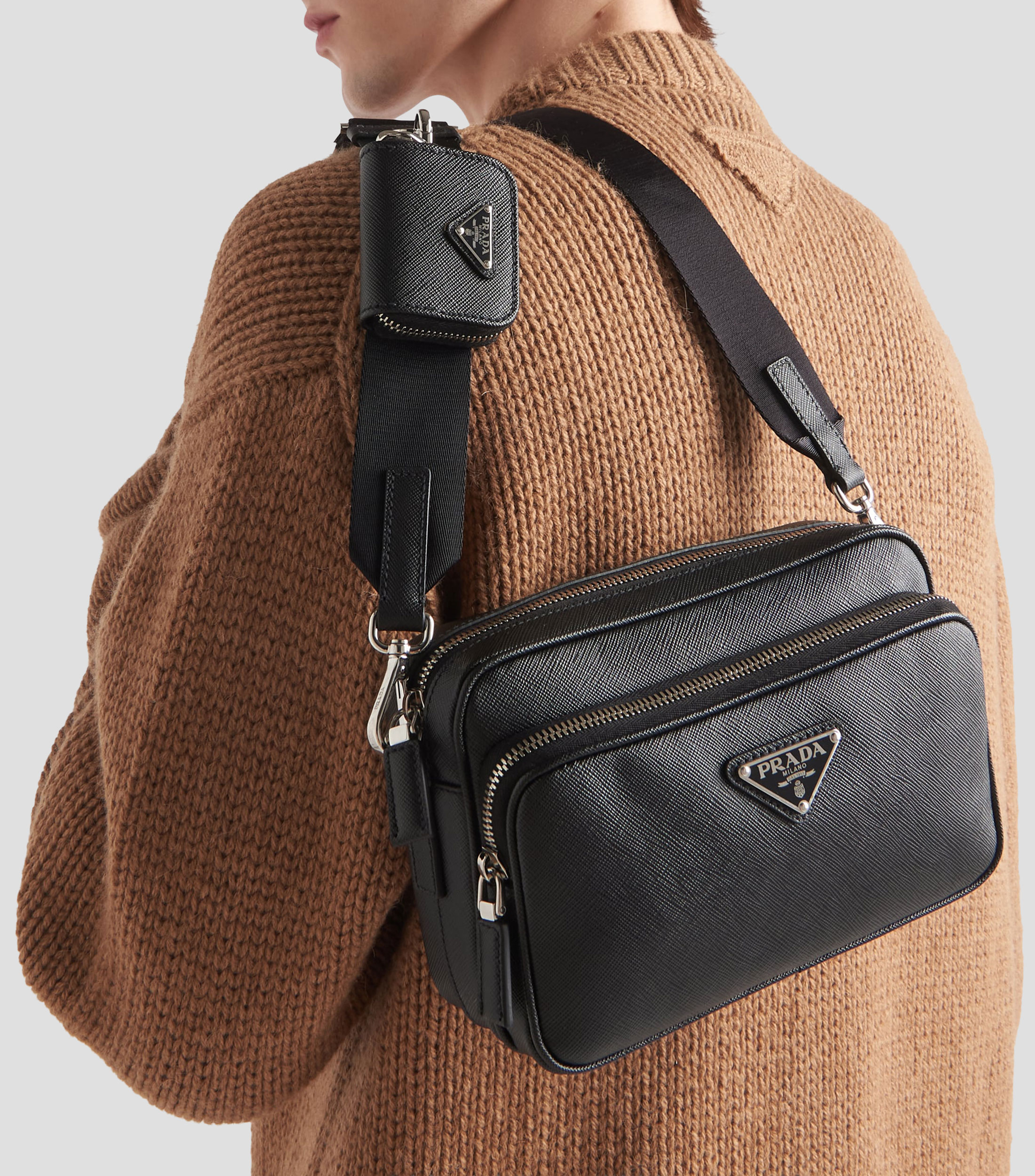 Bolso Crossbody de piel saffiano