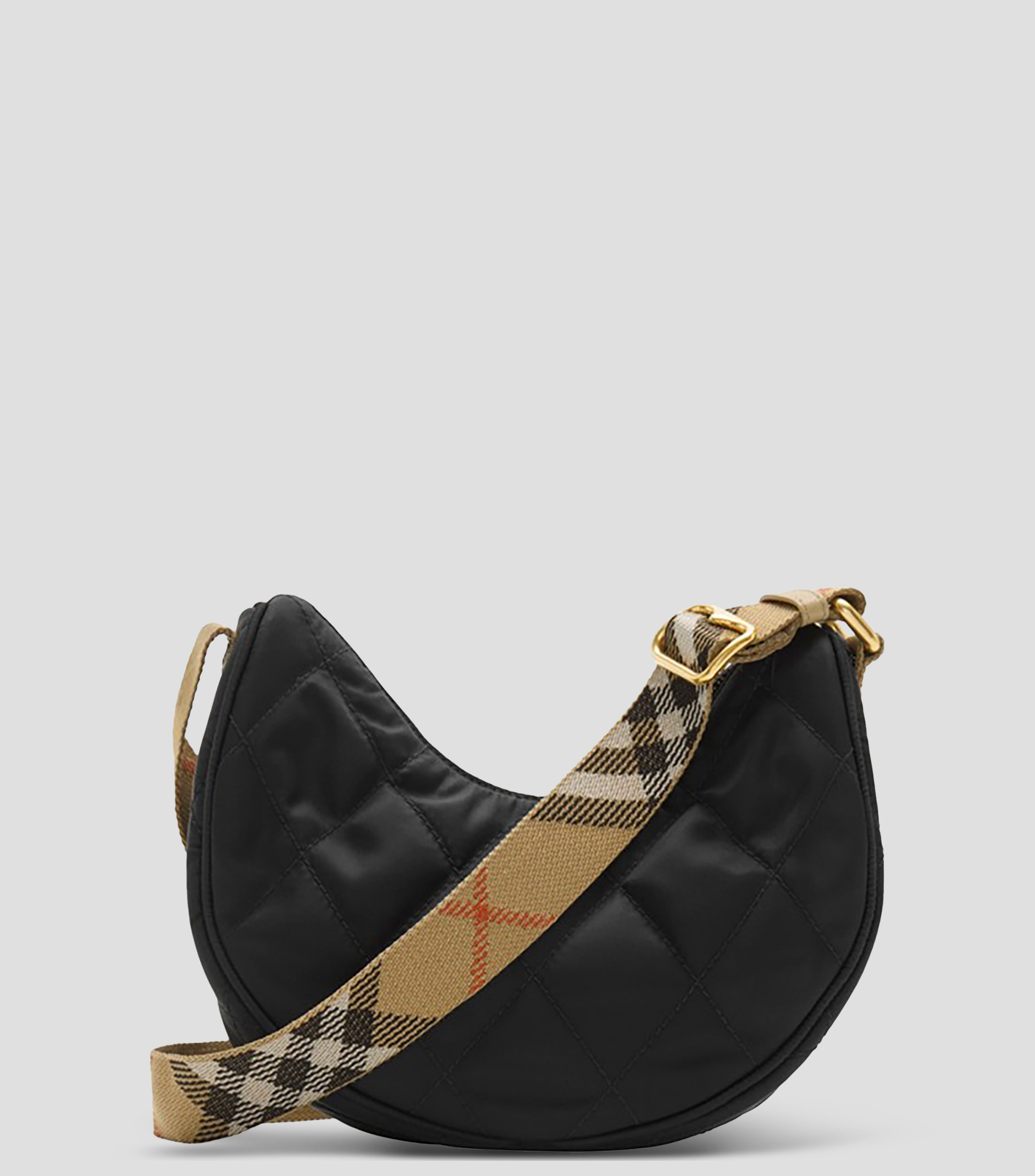 Bandolera Horseshoe texturizada Mujer