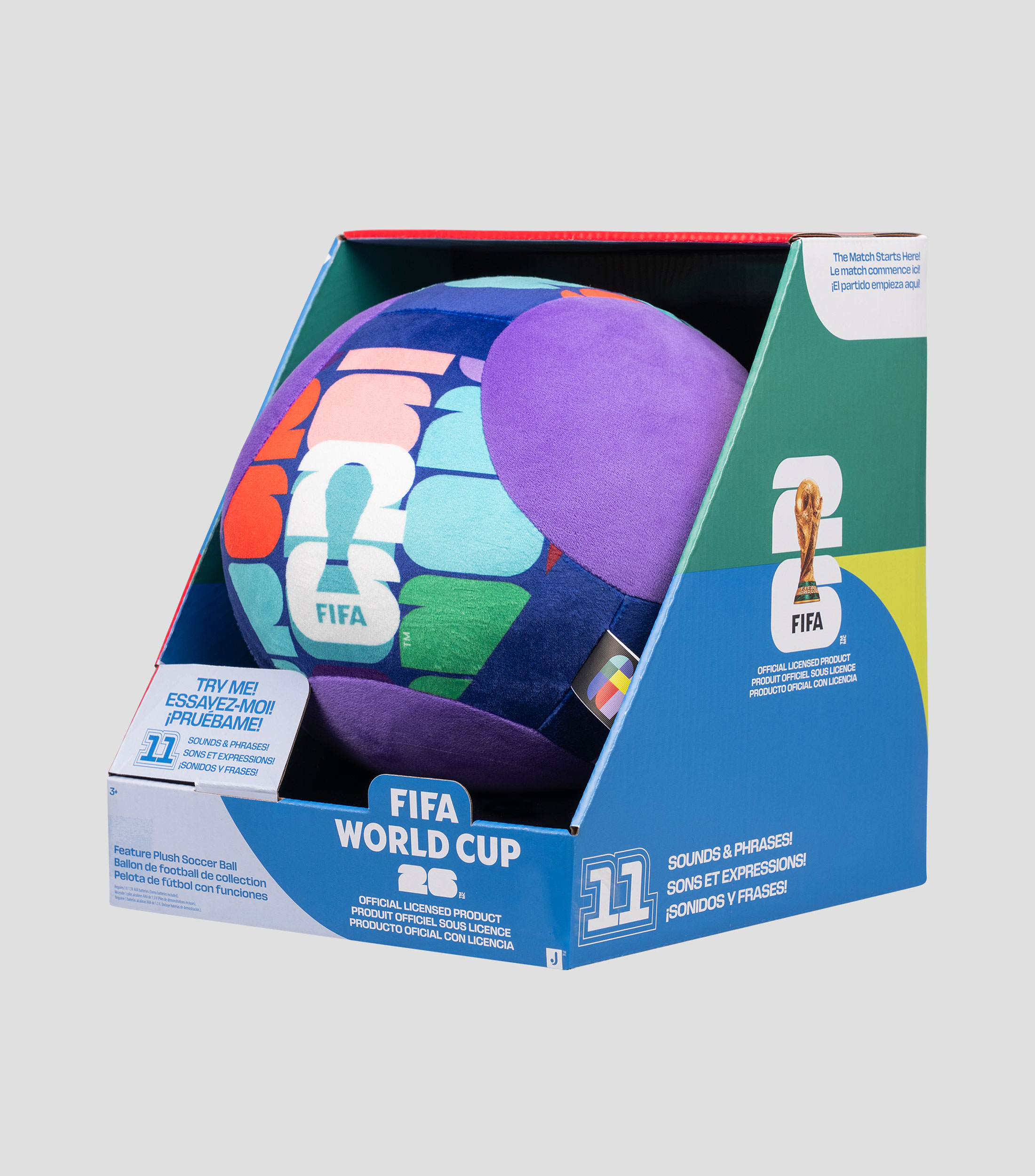 Peluche FIFA Balón Copa del Mundo 2026