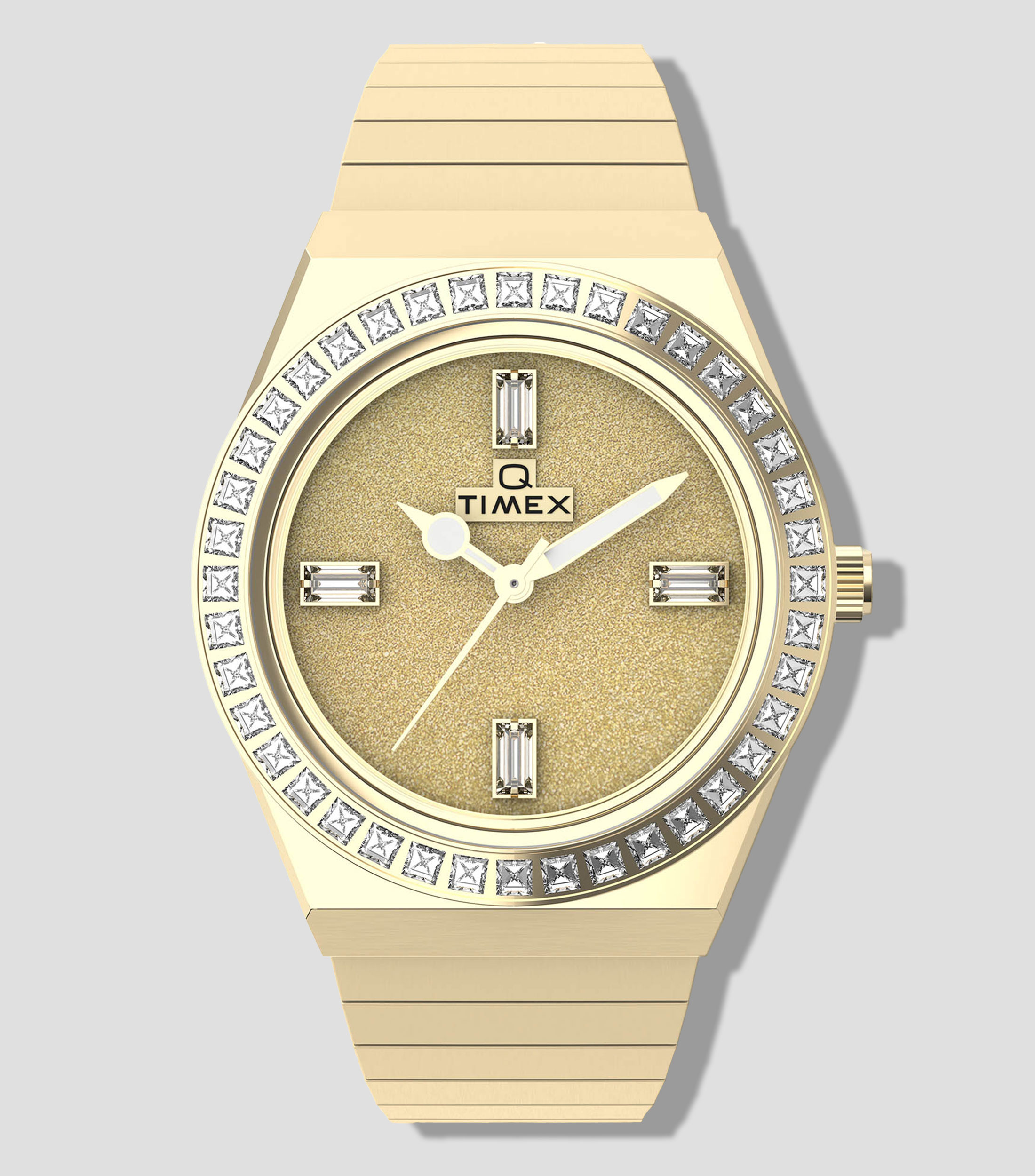 Reloj para mujer Q Lab Archive Casual Dorado