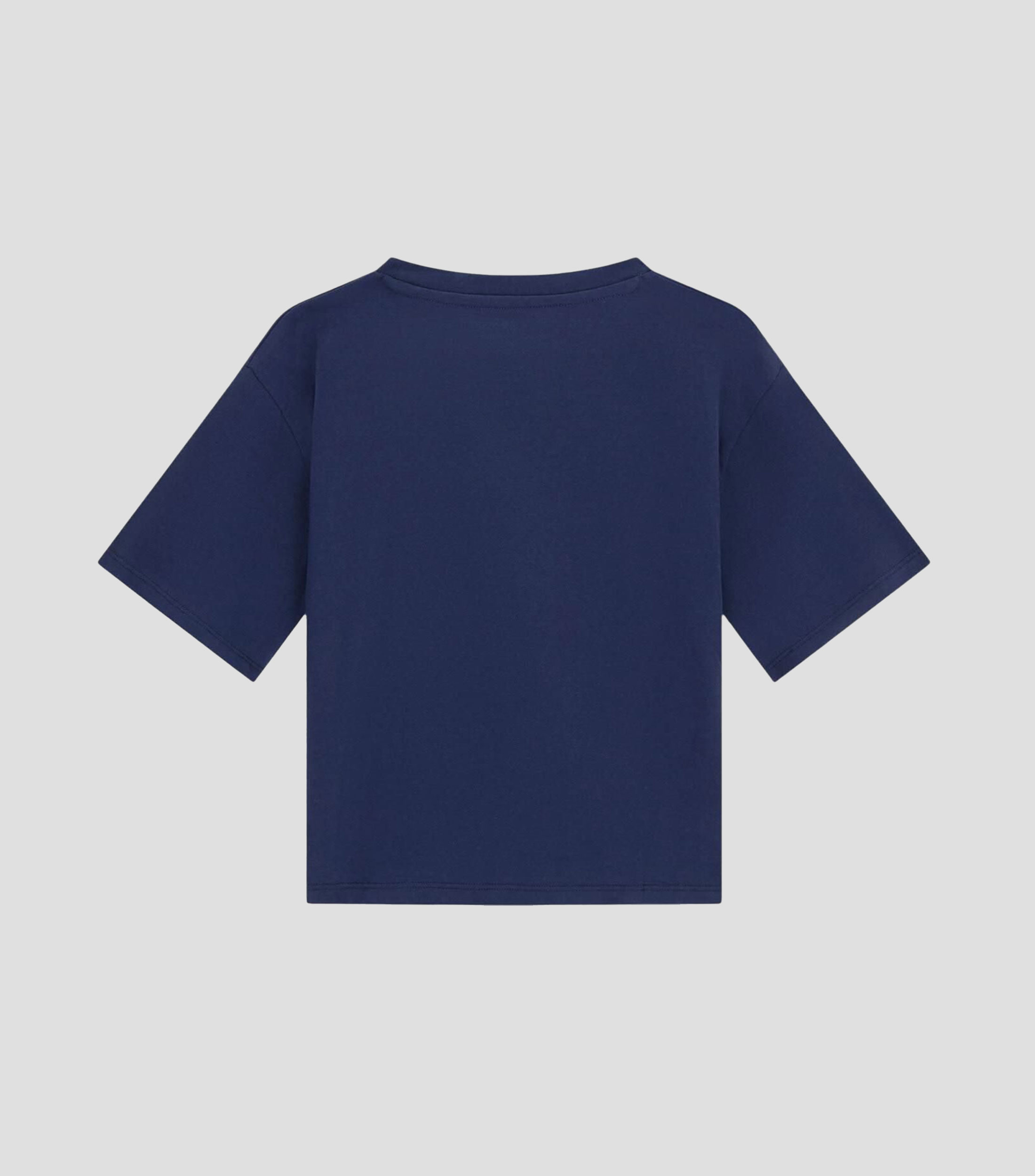 Playera cuello redondo manga 3/4 estampada Niña