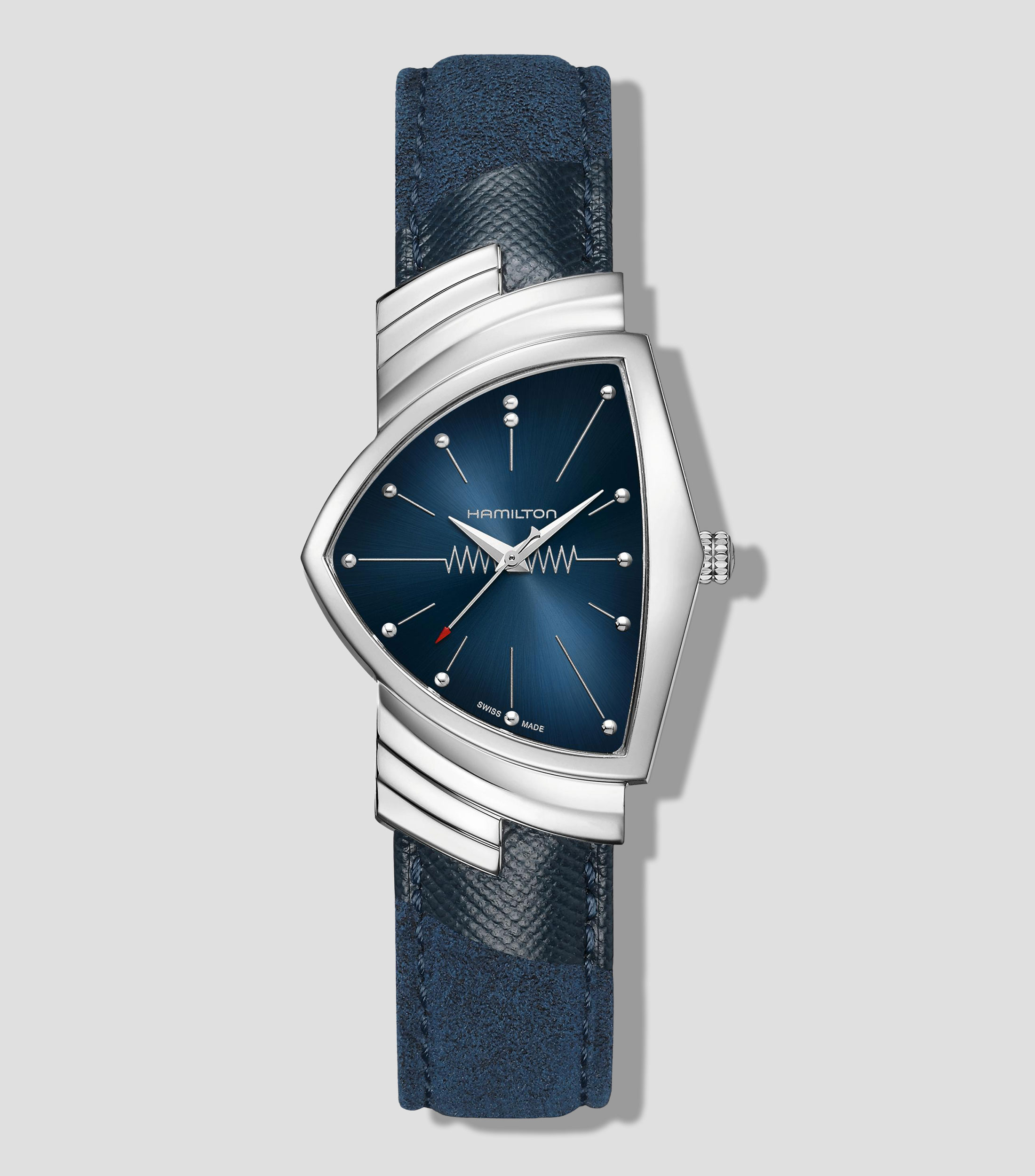 Reloj Unisex casual Ventura plateado, azul