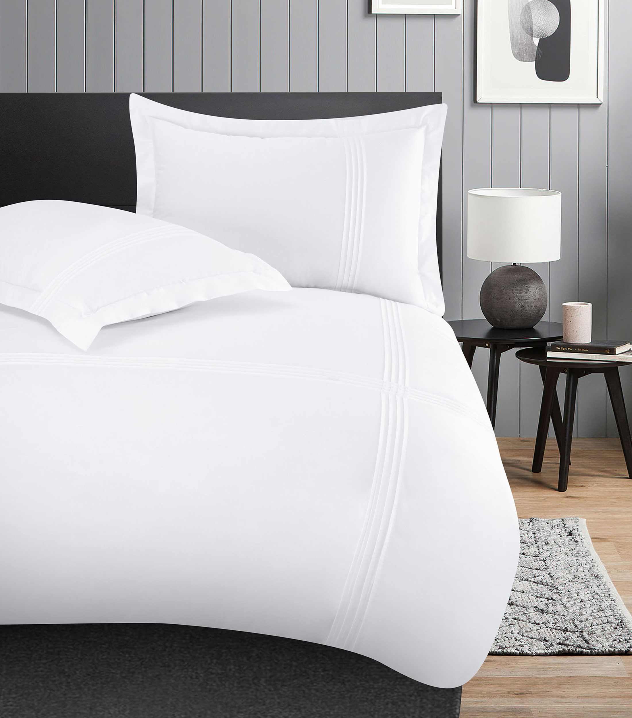 Set de Funda para Duvet Queen Size Tarento Blanco