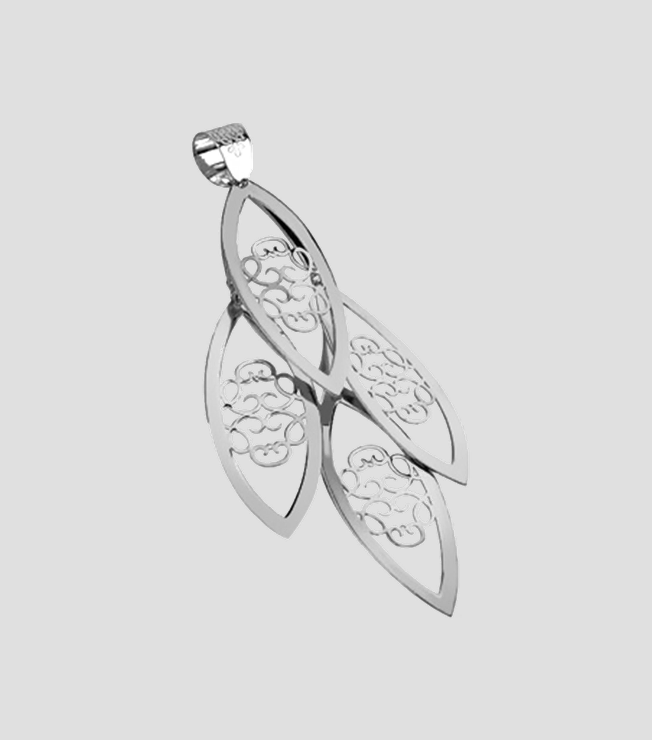 Dije en plata Alas de Angel Mujer