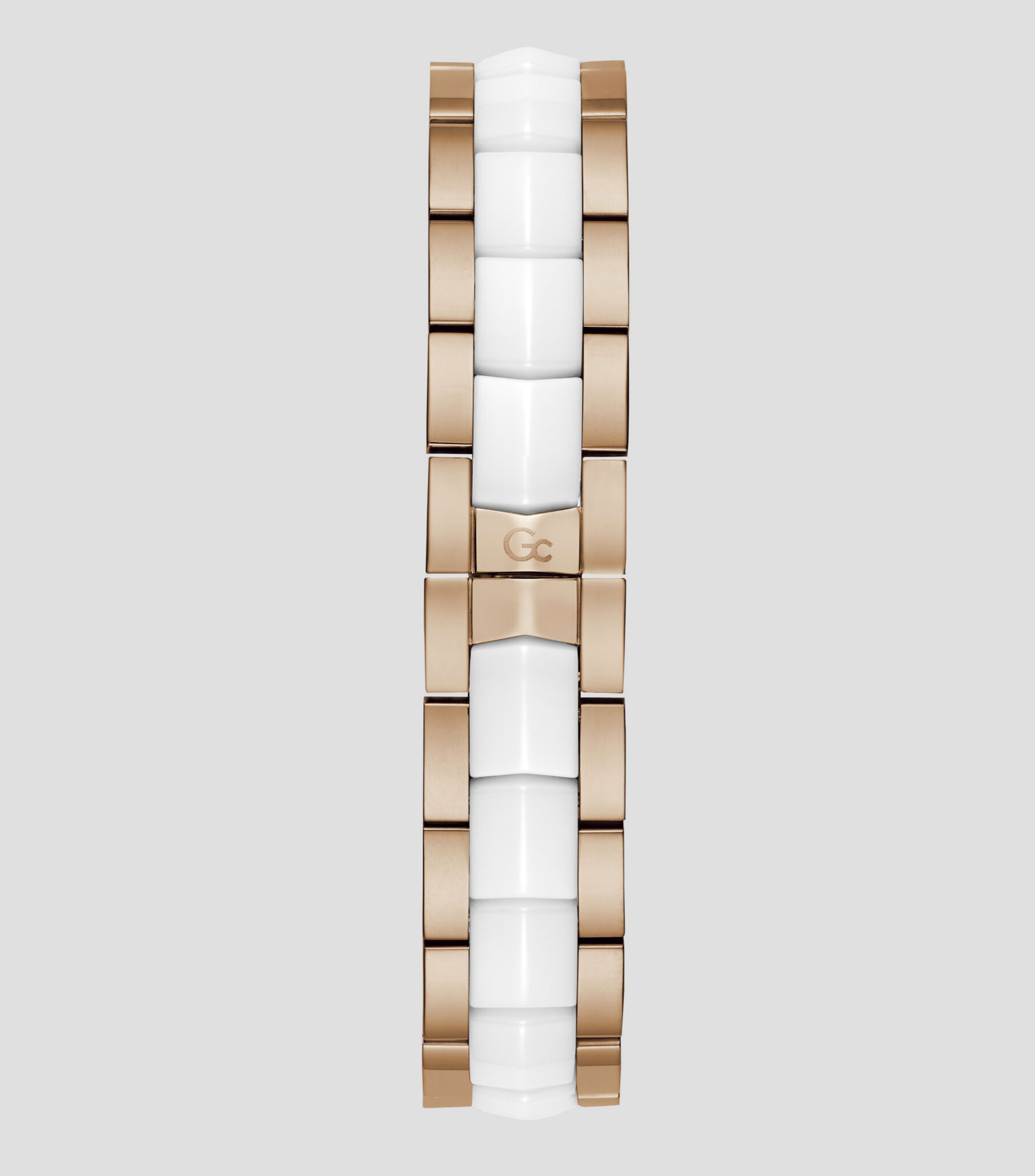 Reloj para Mujer casual Illusion blanco, tono oro rosa