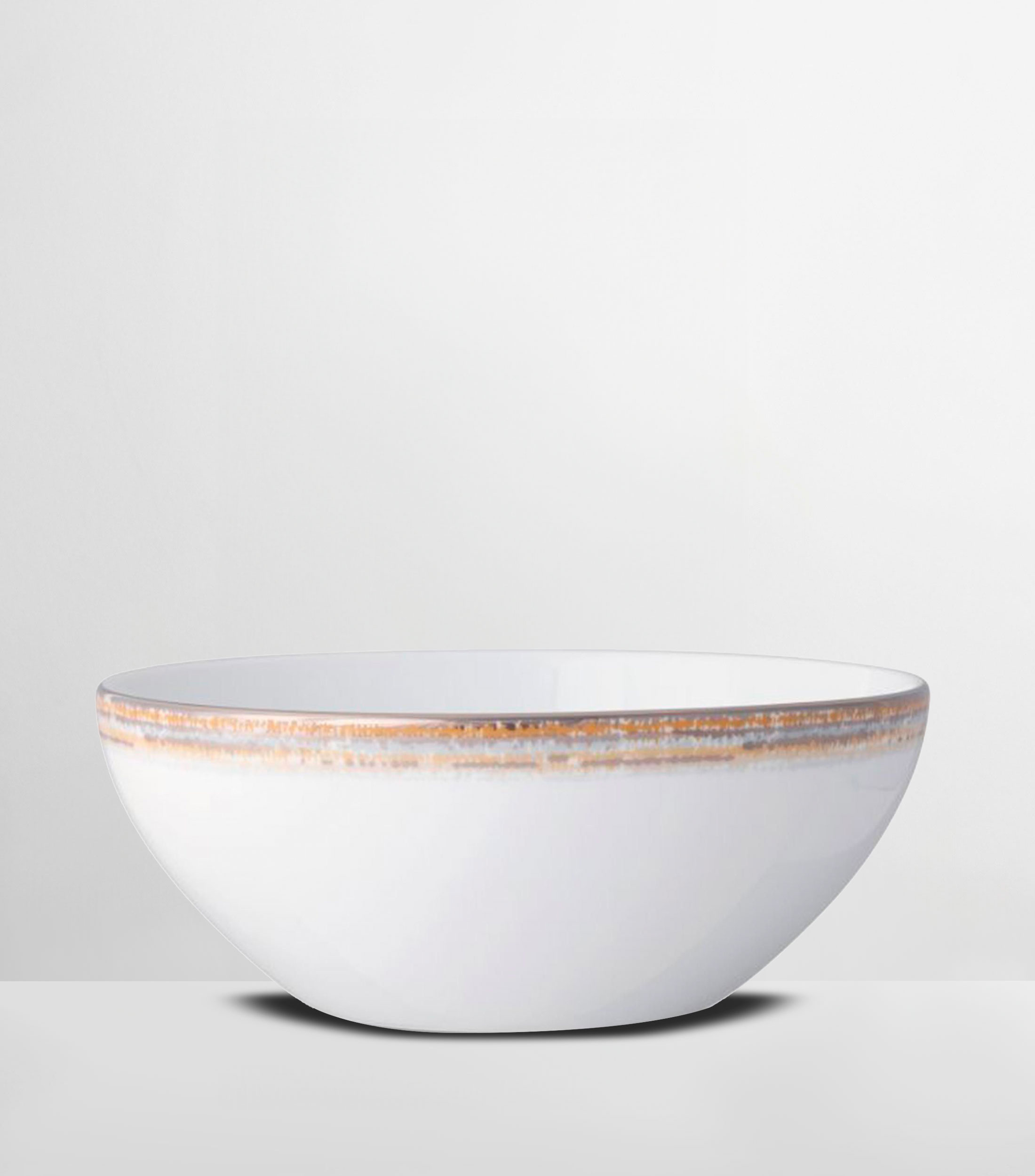 Ensaladera Red Raylan Platino en porcelana