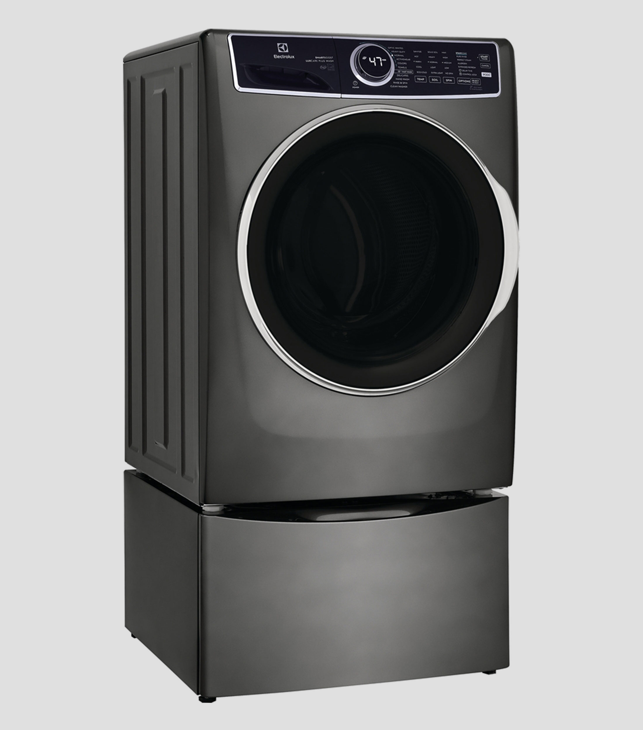 Lavadora Automatica 21 Kg Luxcare de carga Frontal ELFW7637AT Titanium