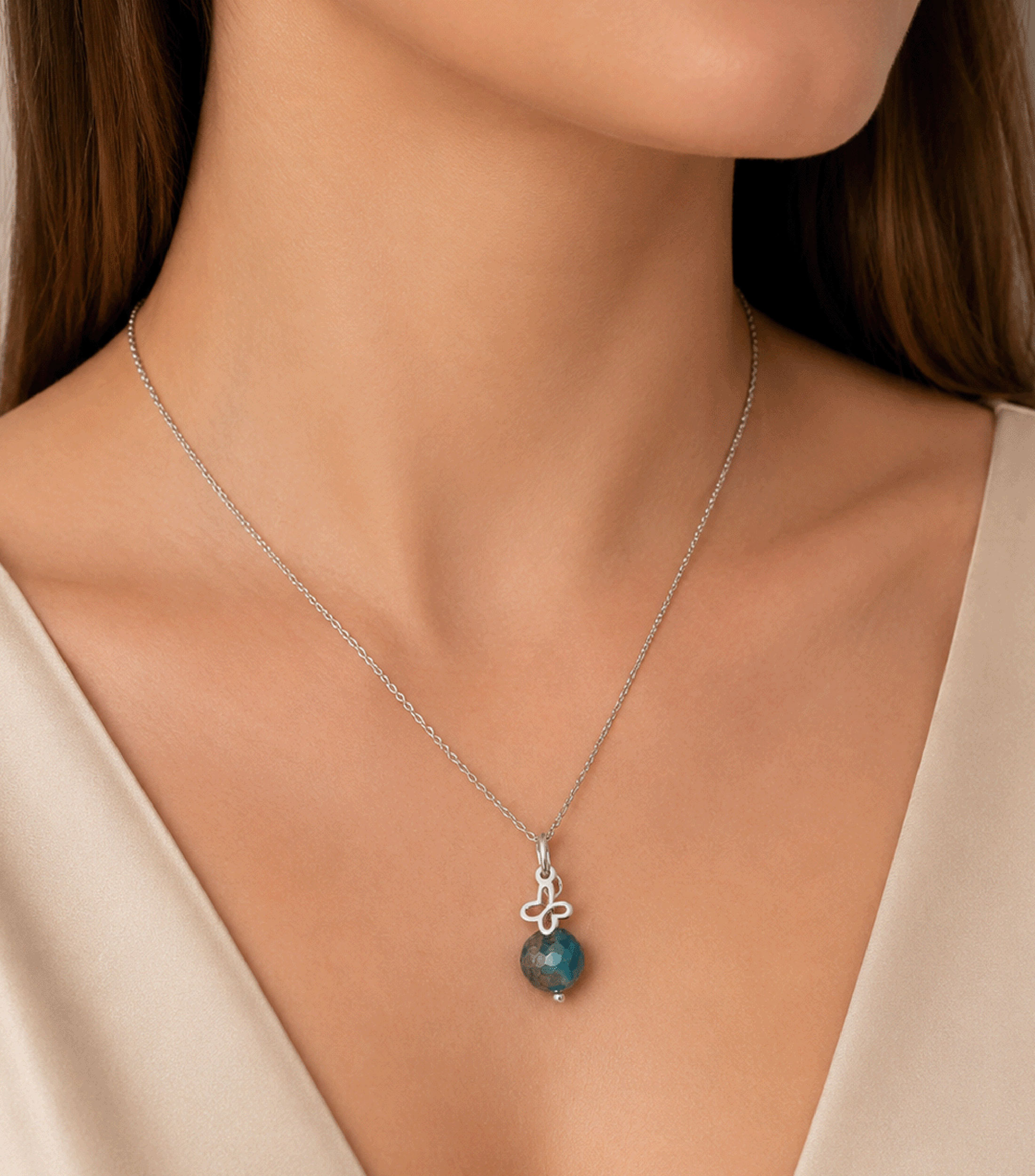 Dije en Plata .925 Mariposa Mujer