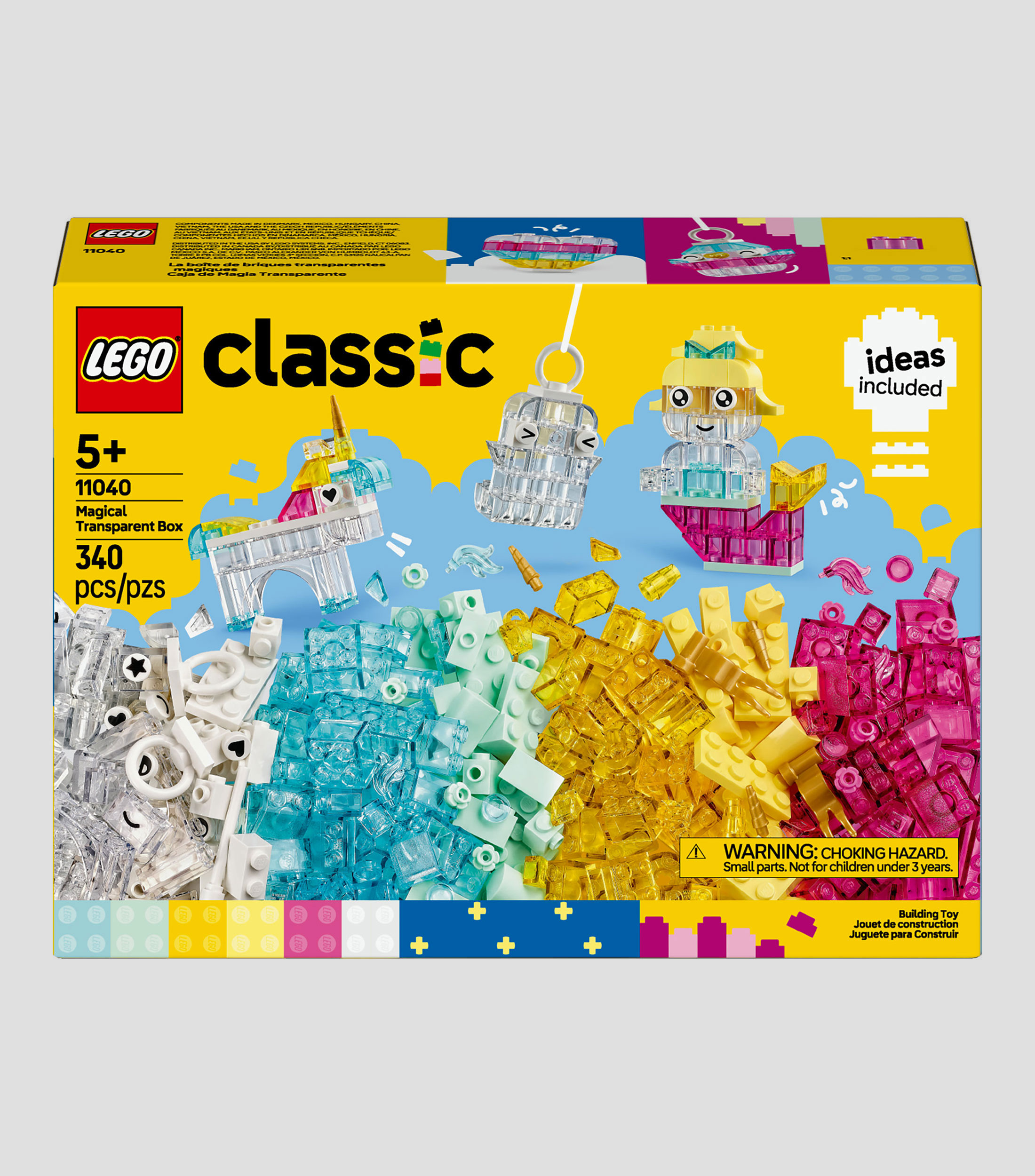 Lego Classic Caja de Magia Transparente Bricks 11040