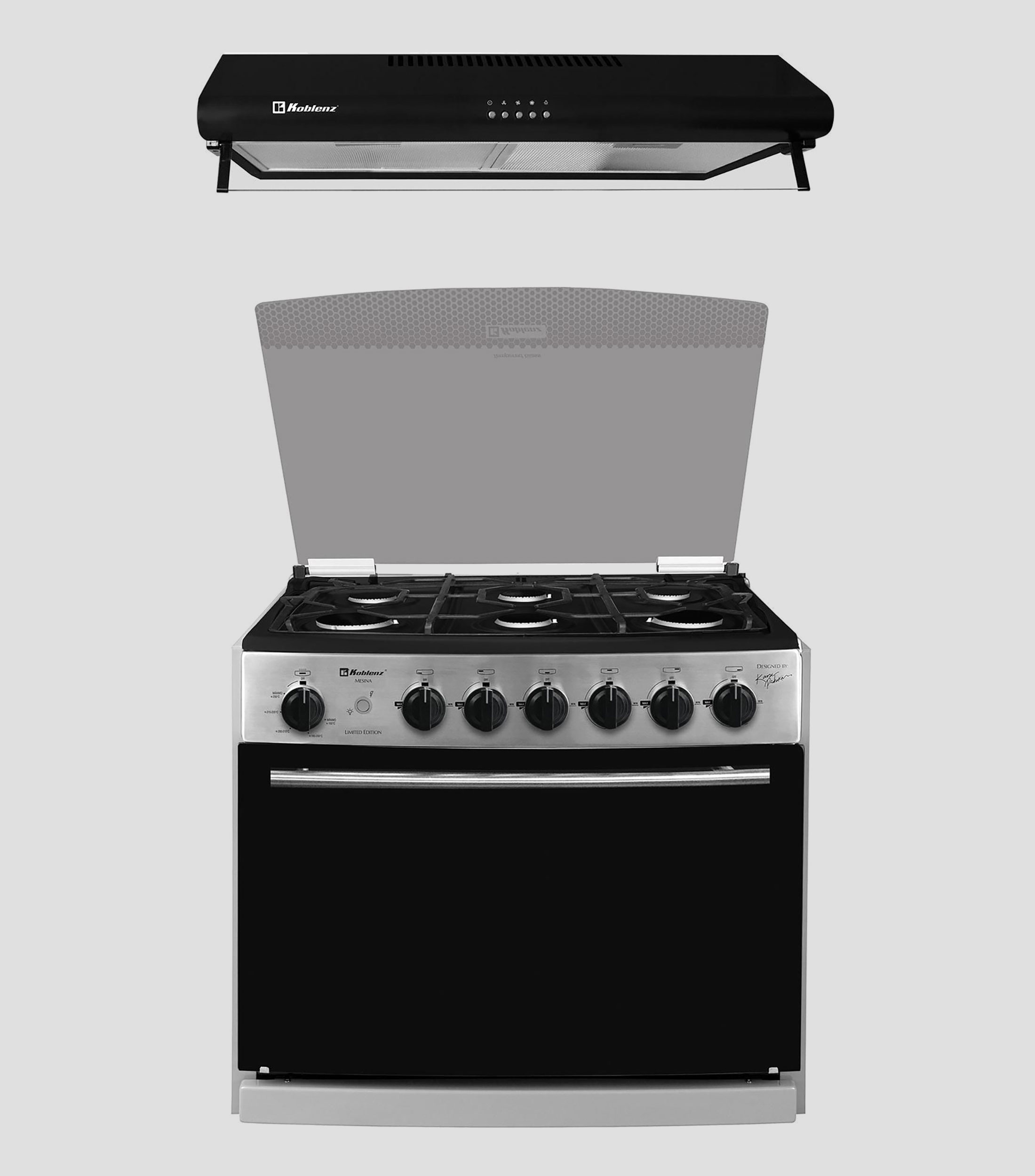 Combo Estufa empotrable Genova a Gas LP 30" y Campana