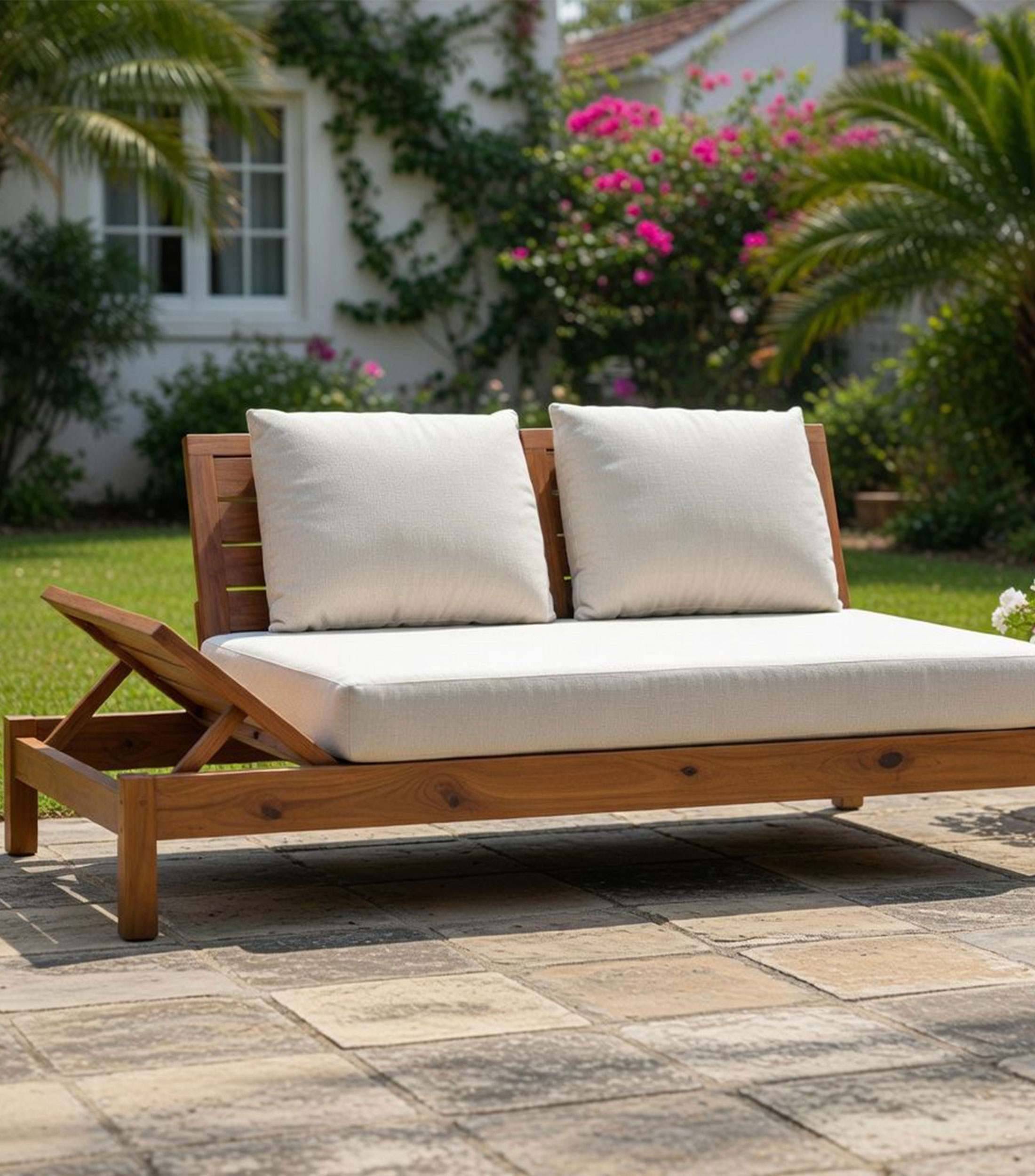Chaise Lounge Modular para Exterior Grass