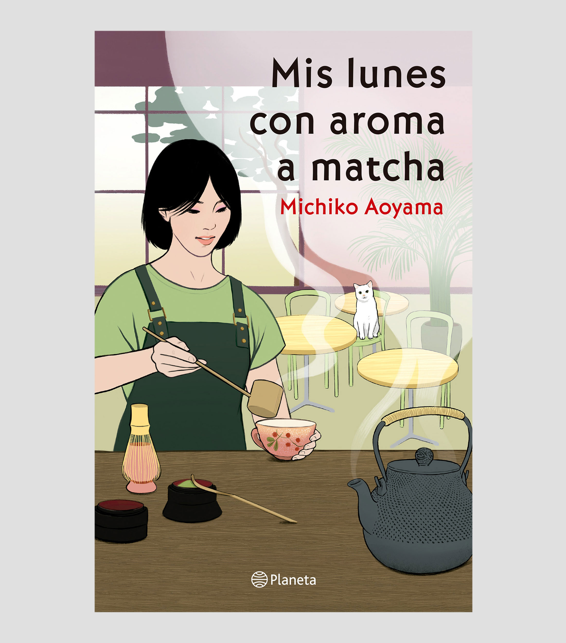 NovelaMis lunes con aroma a matcha, Michiko Aoyama