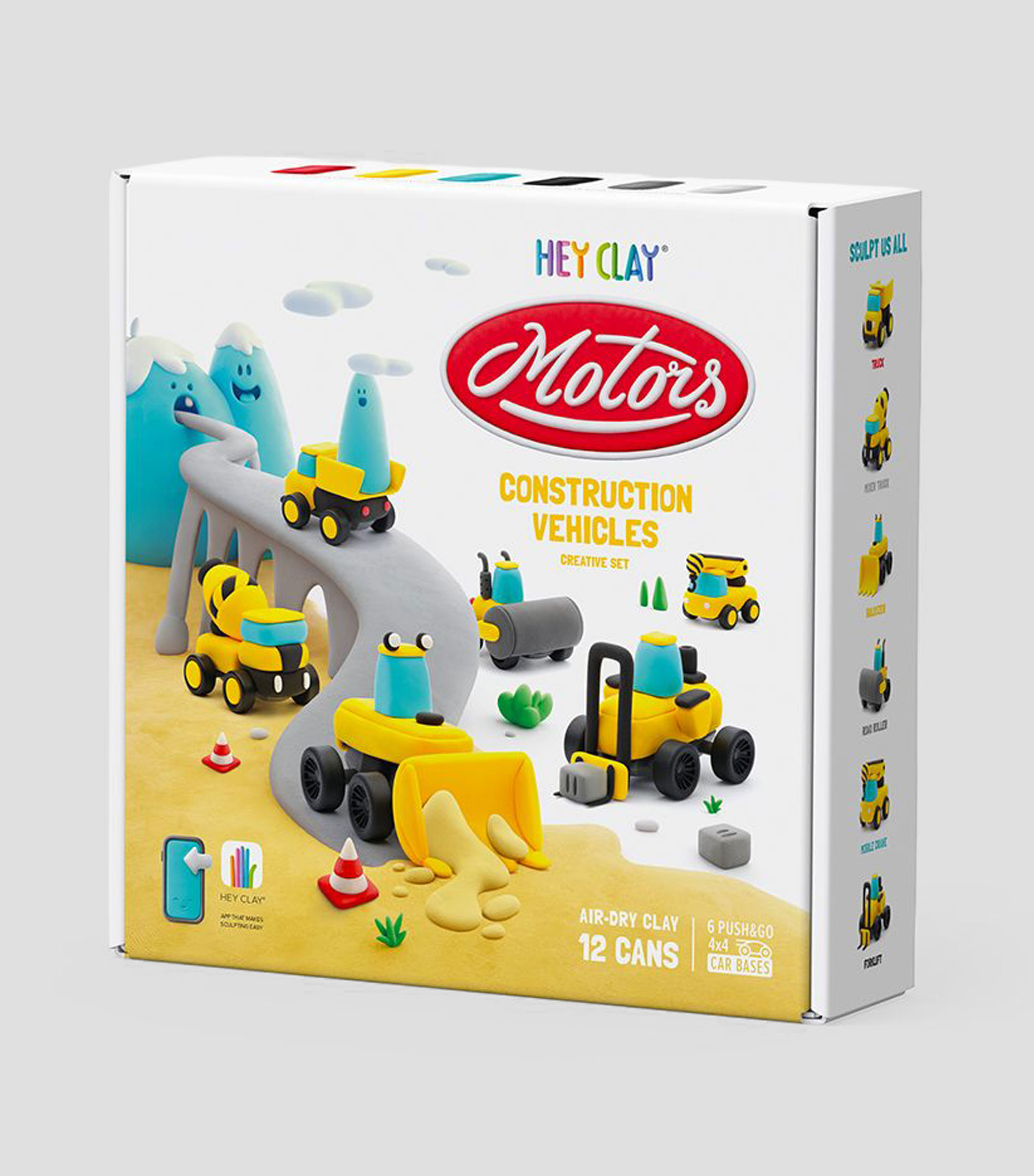 Playset de manualidades, Vehículos de Construcción