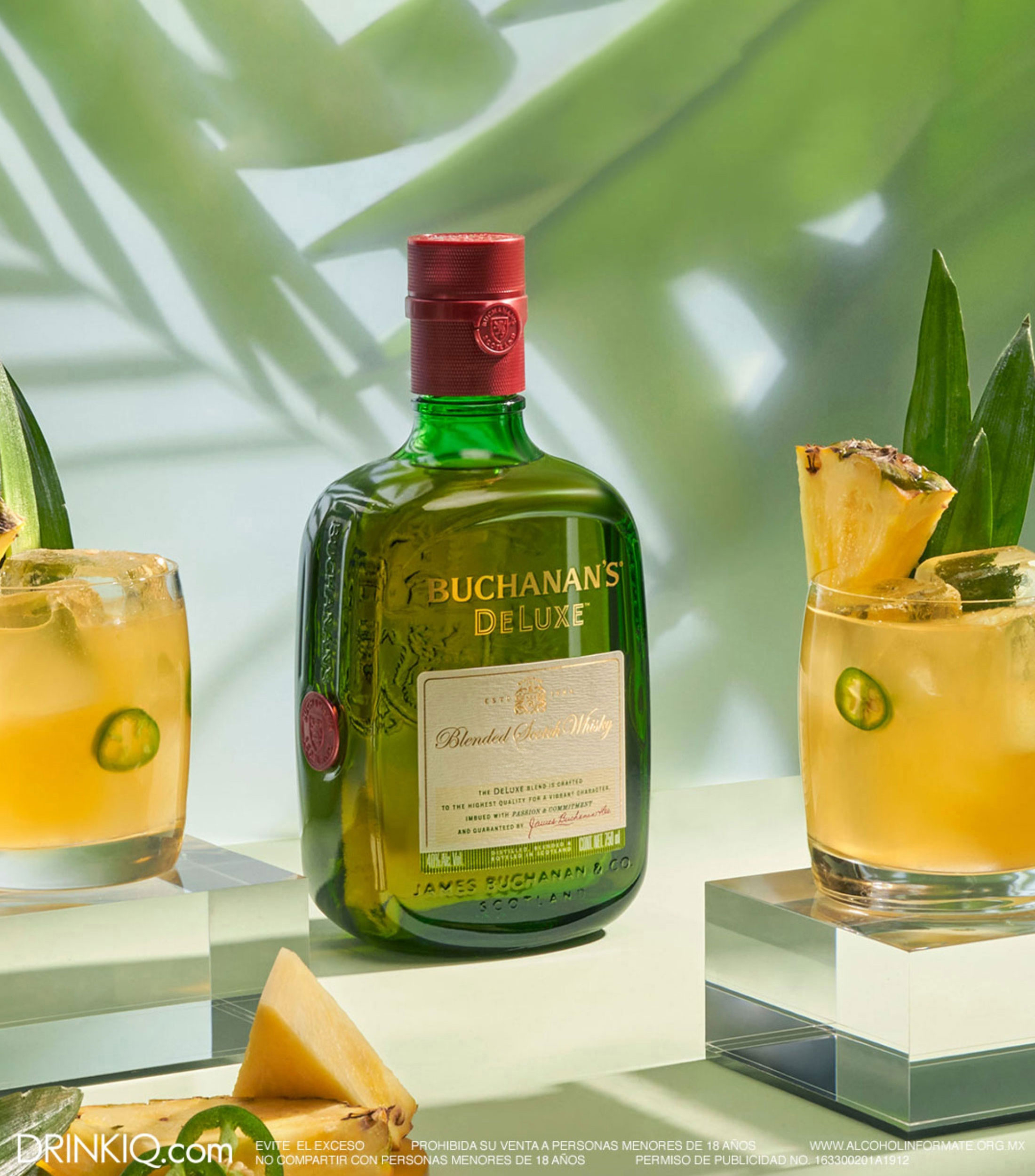 Whisky Buchanan's Deluxe 12 años Blended Scotch, 750 ml