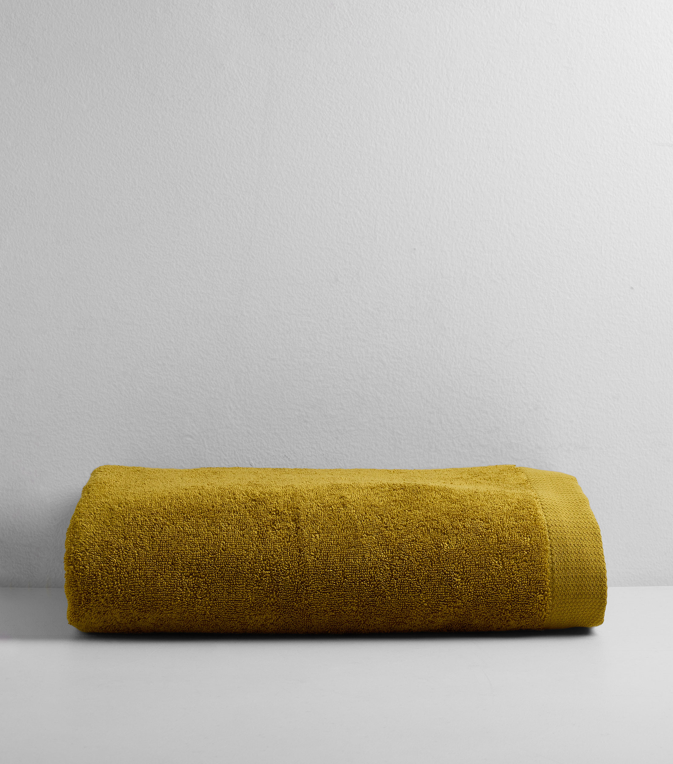 Toalla de baño verde olivo