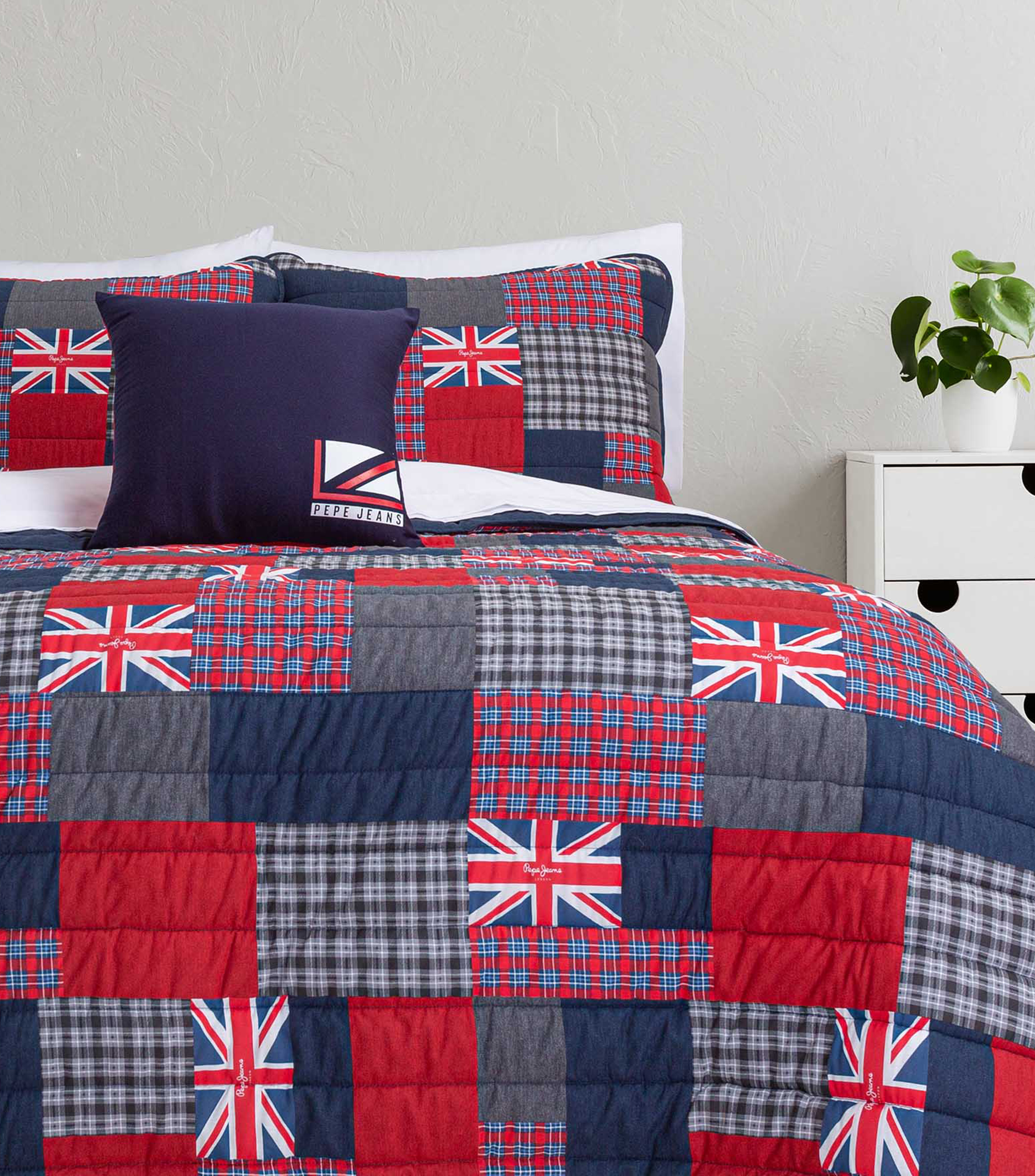Set de Colcha Full Queen Ren Multicolor